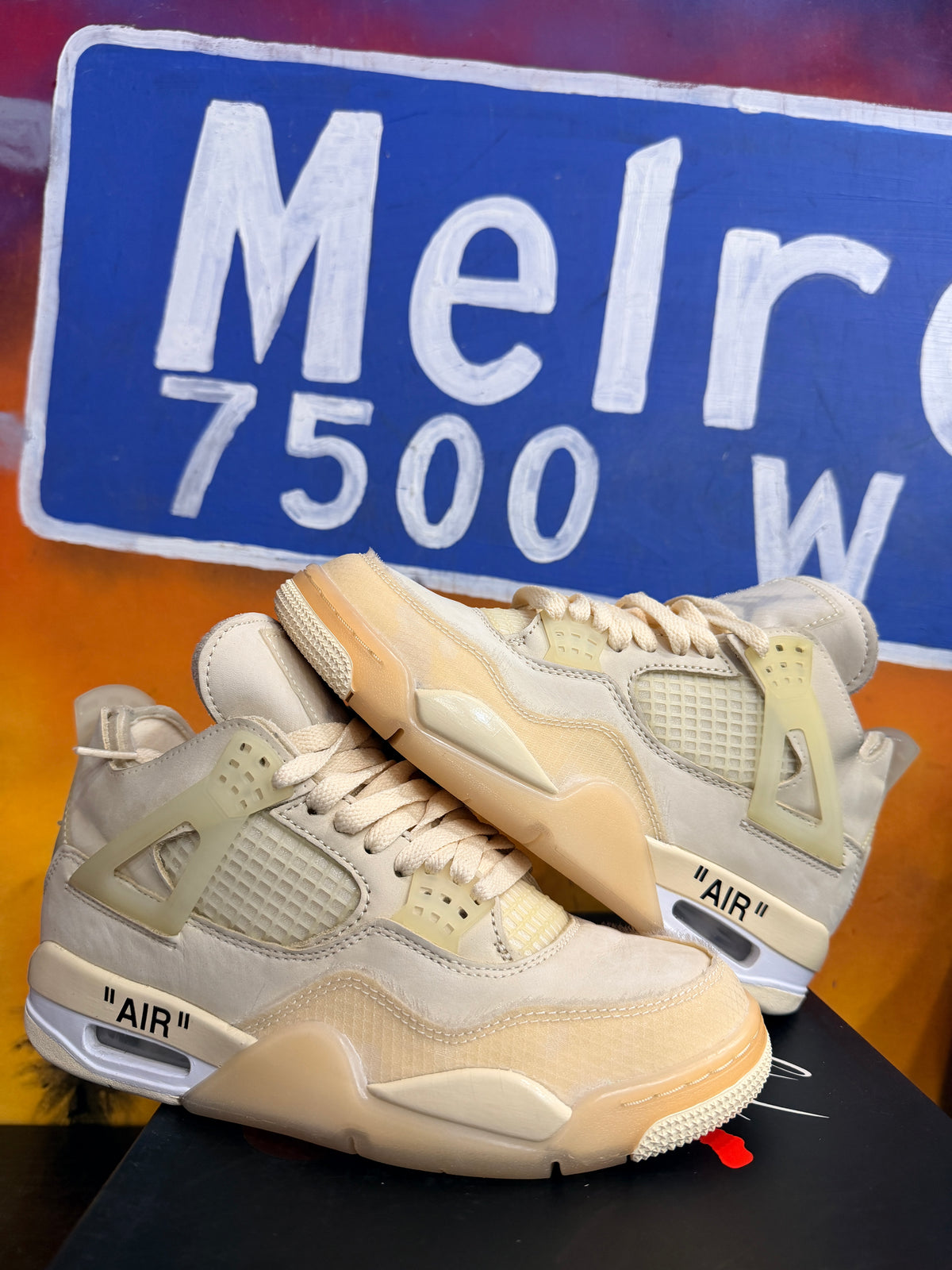Jordan 4 Retro Off-White Sail (Women's)