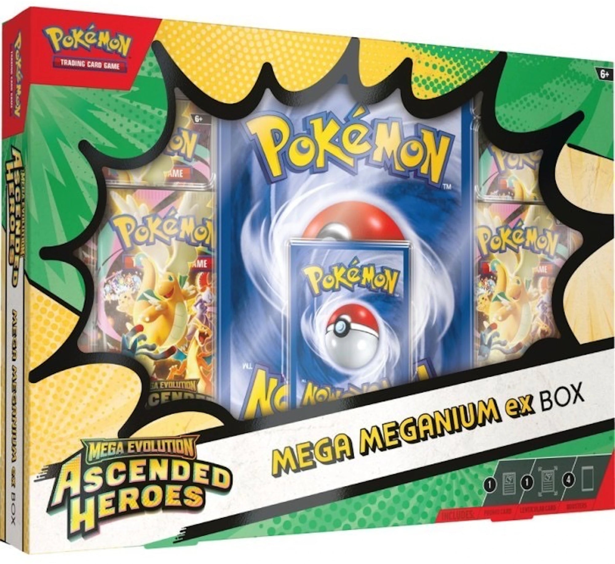 2026 Pokémon Mega Evolution Ascended Heroes Mega Meganium ex Box