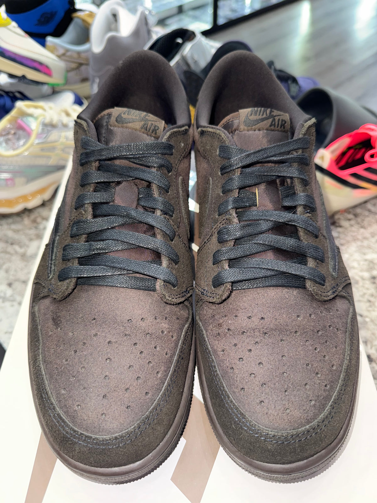 Jordan 1 Retro Low OG SP Travis Scott Velvet Brown