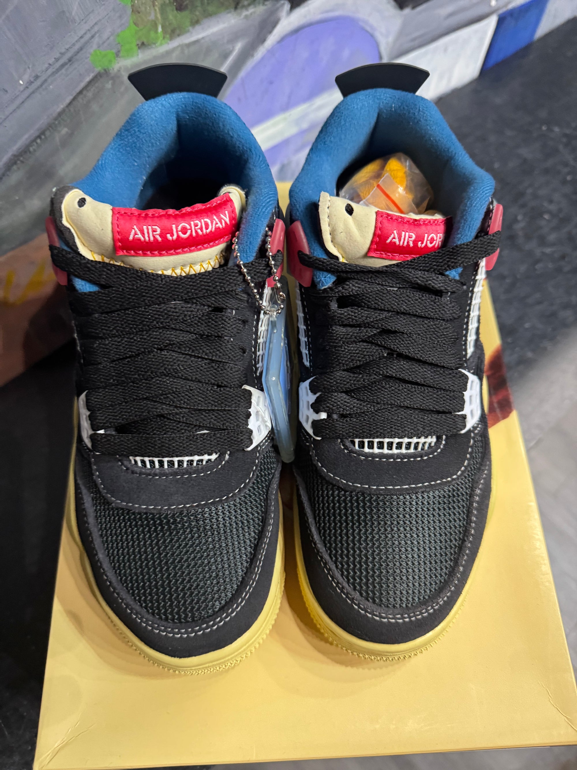 Jordan 4 Retro Union Off Noir