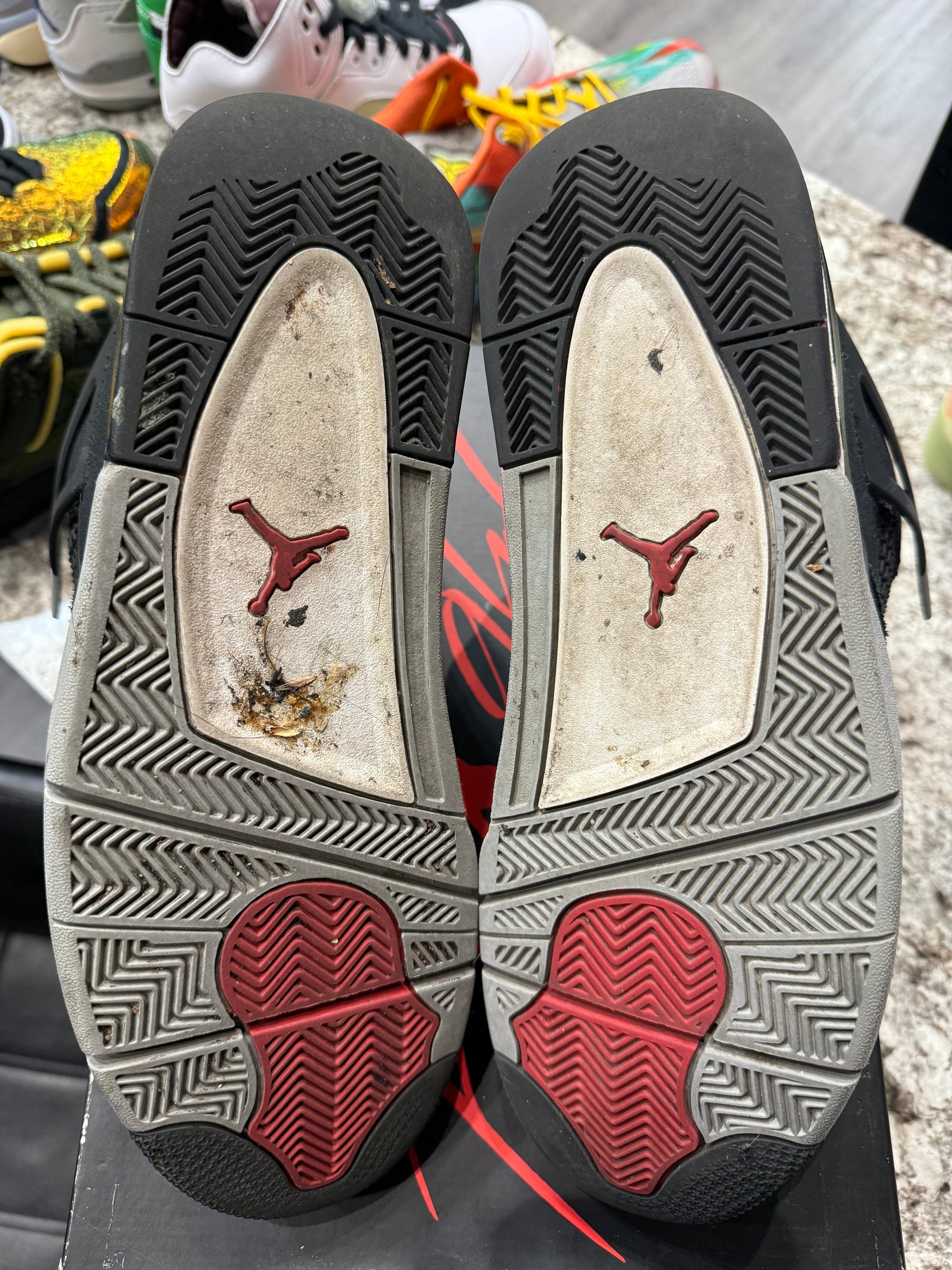 Jordan 4 Retro SE Black Canvas