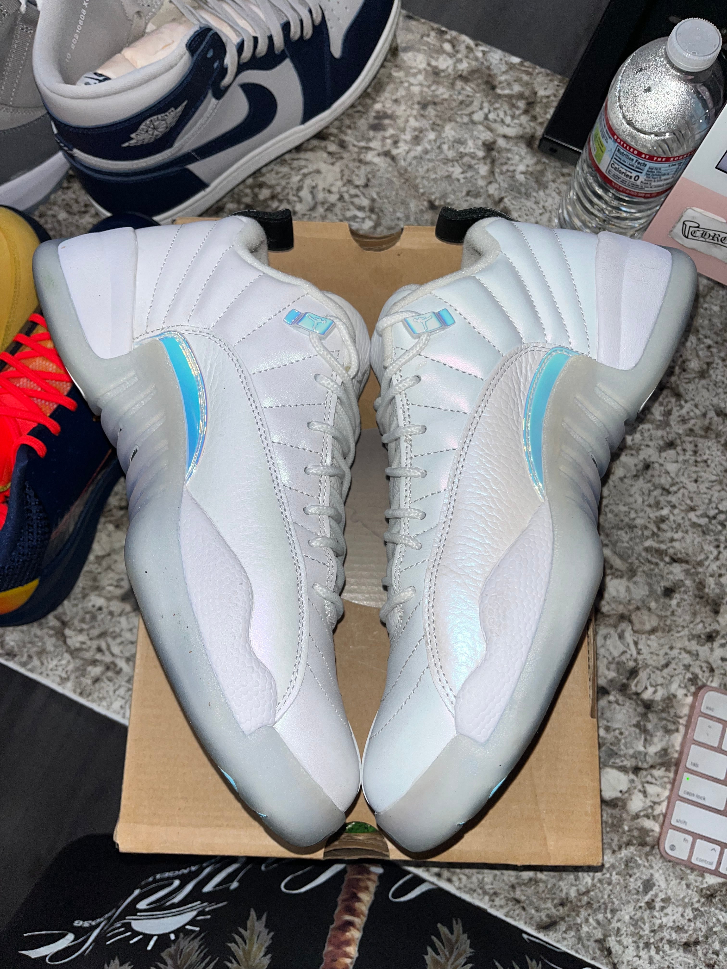 jordan 12 low easter finish line