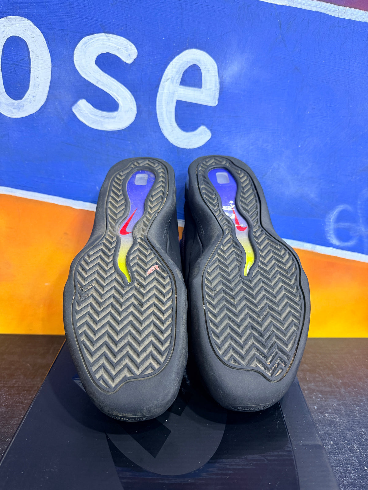 Nike Air Bakin SP Supreme Black Gradient