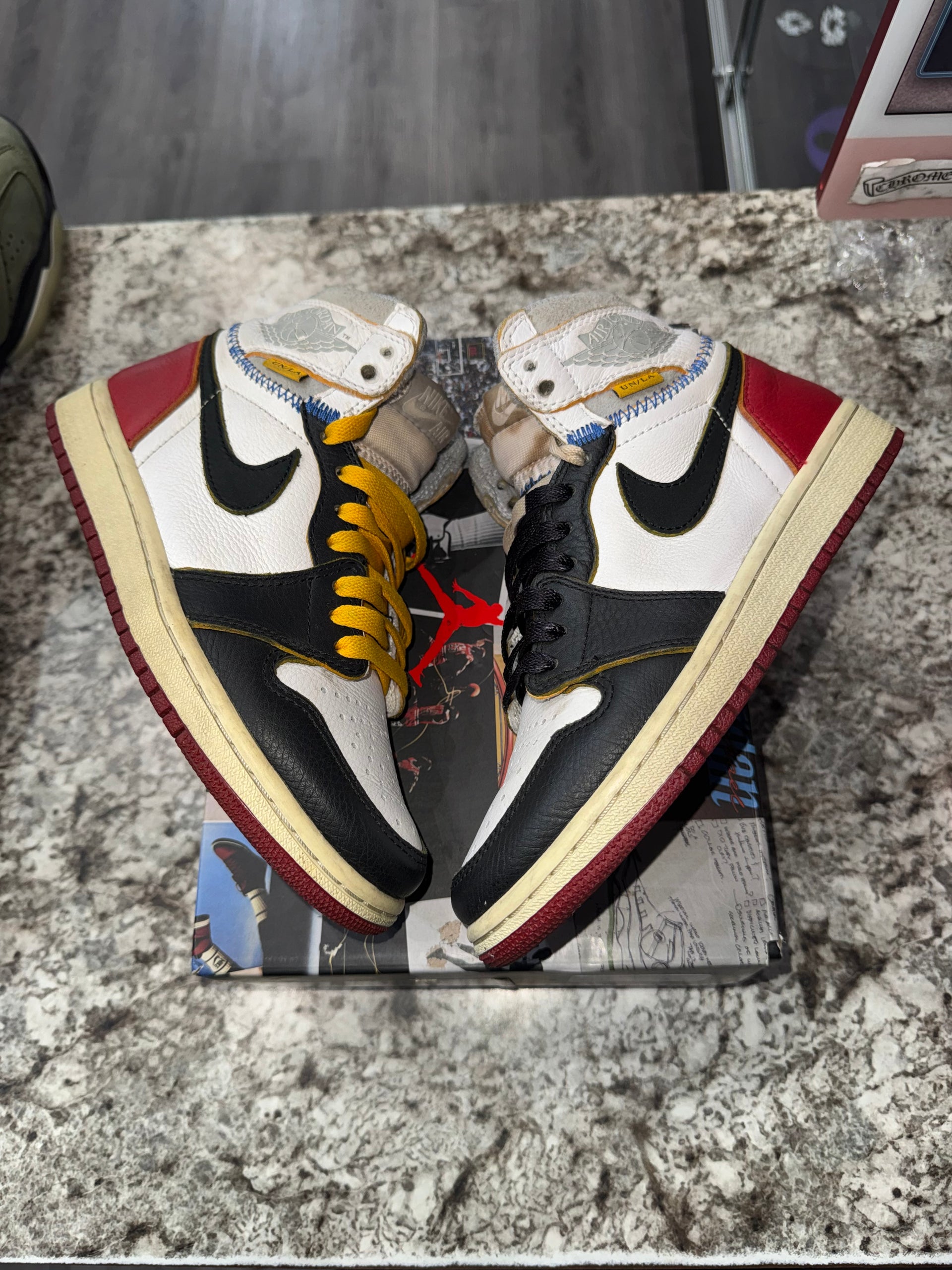 Jordan 1 Retro High Union Los Angeles Black Toe
