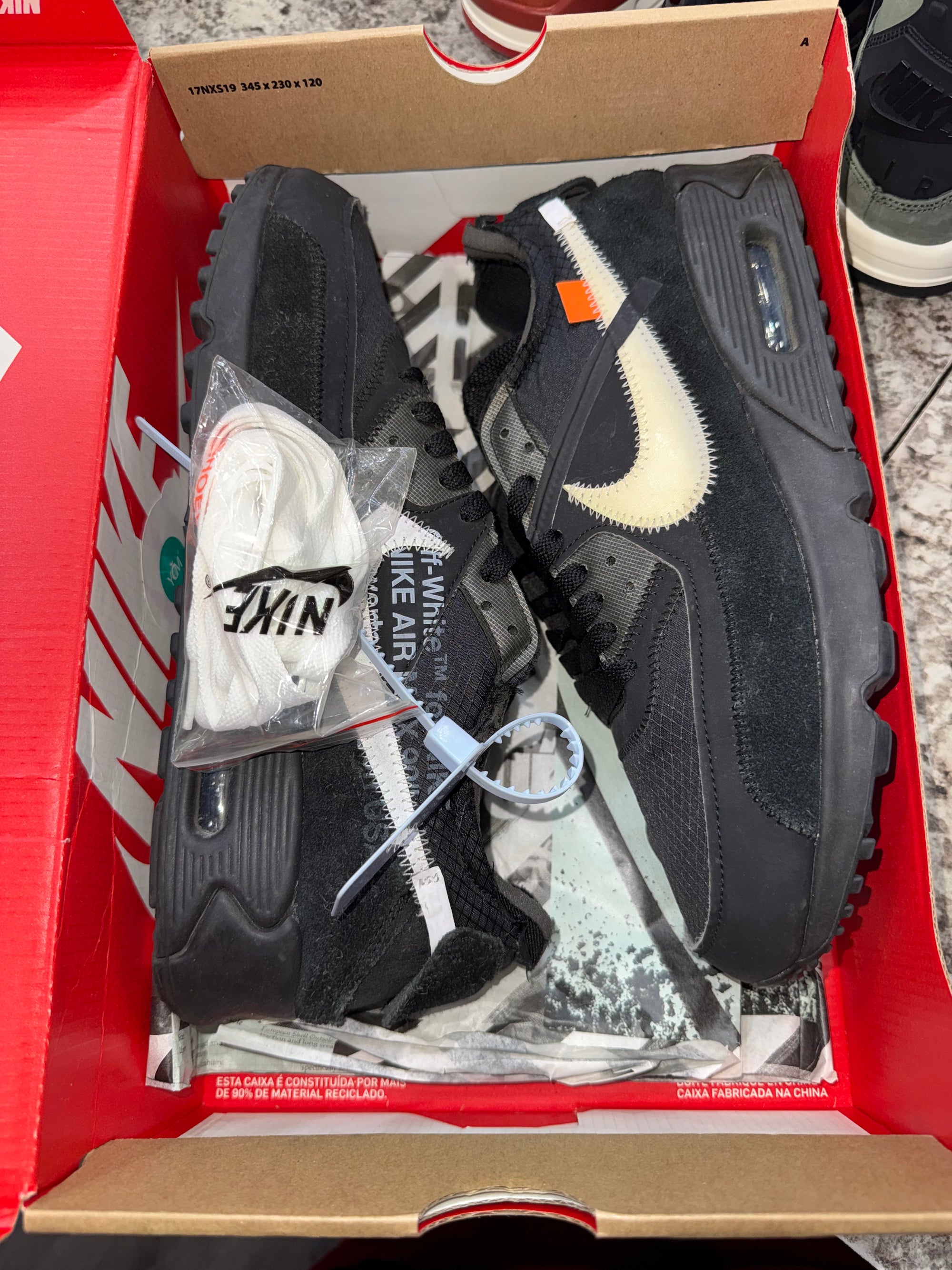 Nike Air Max 90 Off-White Black