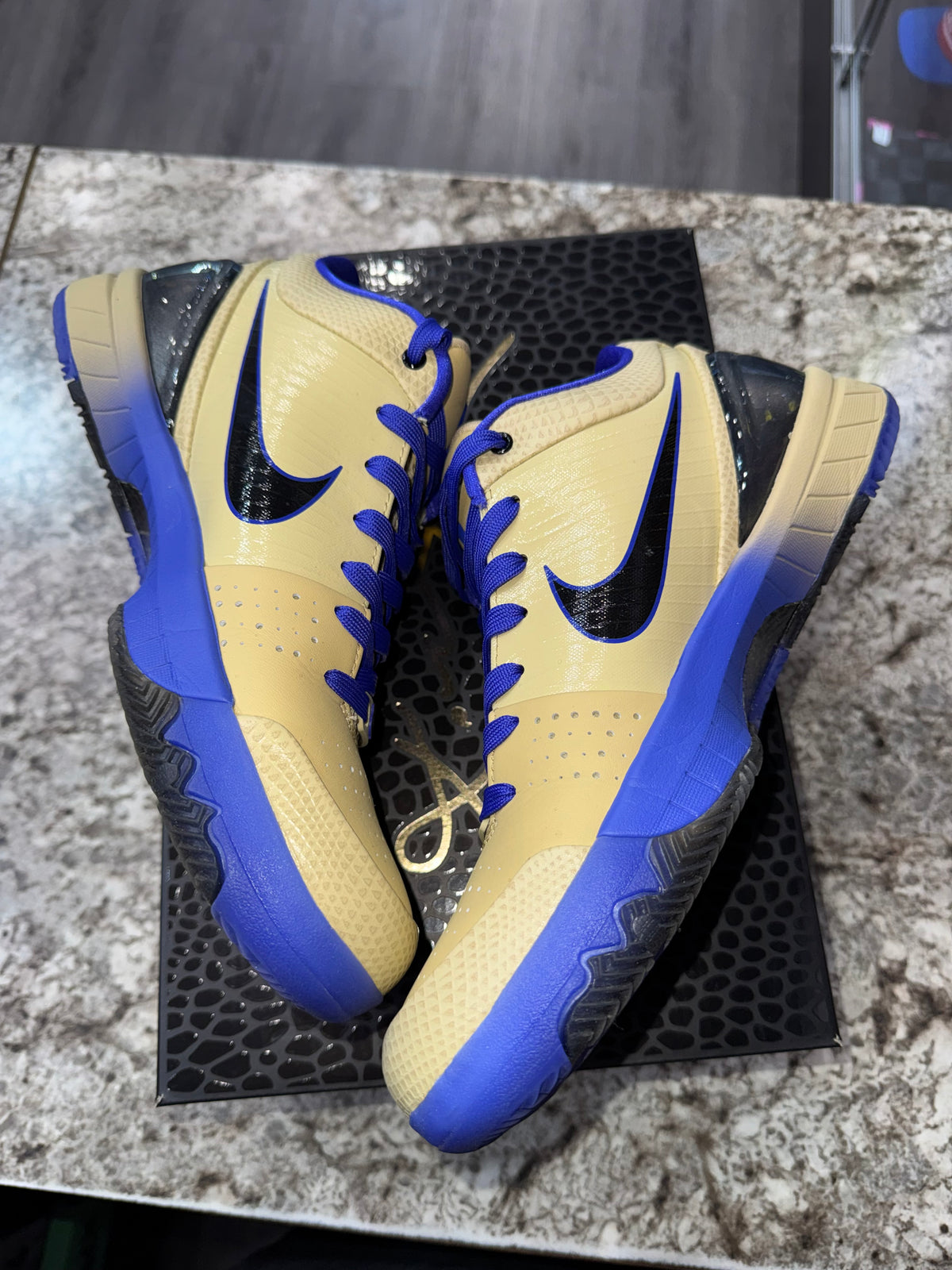 Nike Kobe 4 Protro FC Barcelona Team Gold
