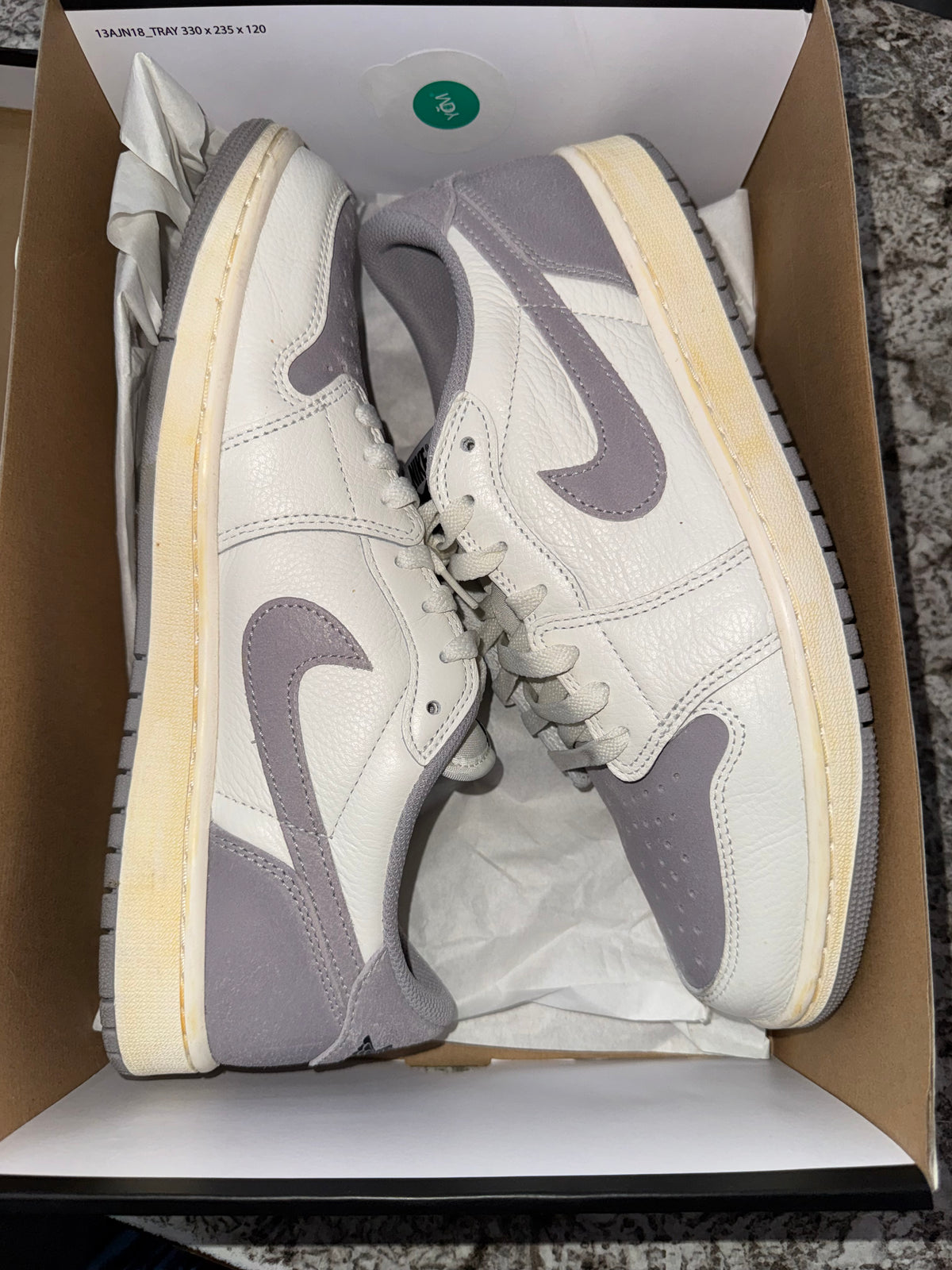 Jordan 1 Retro Low OG Atmosphere Grey