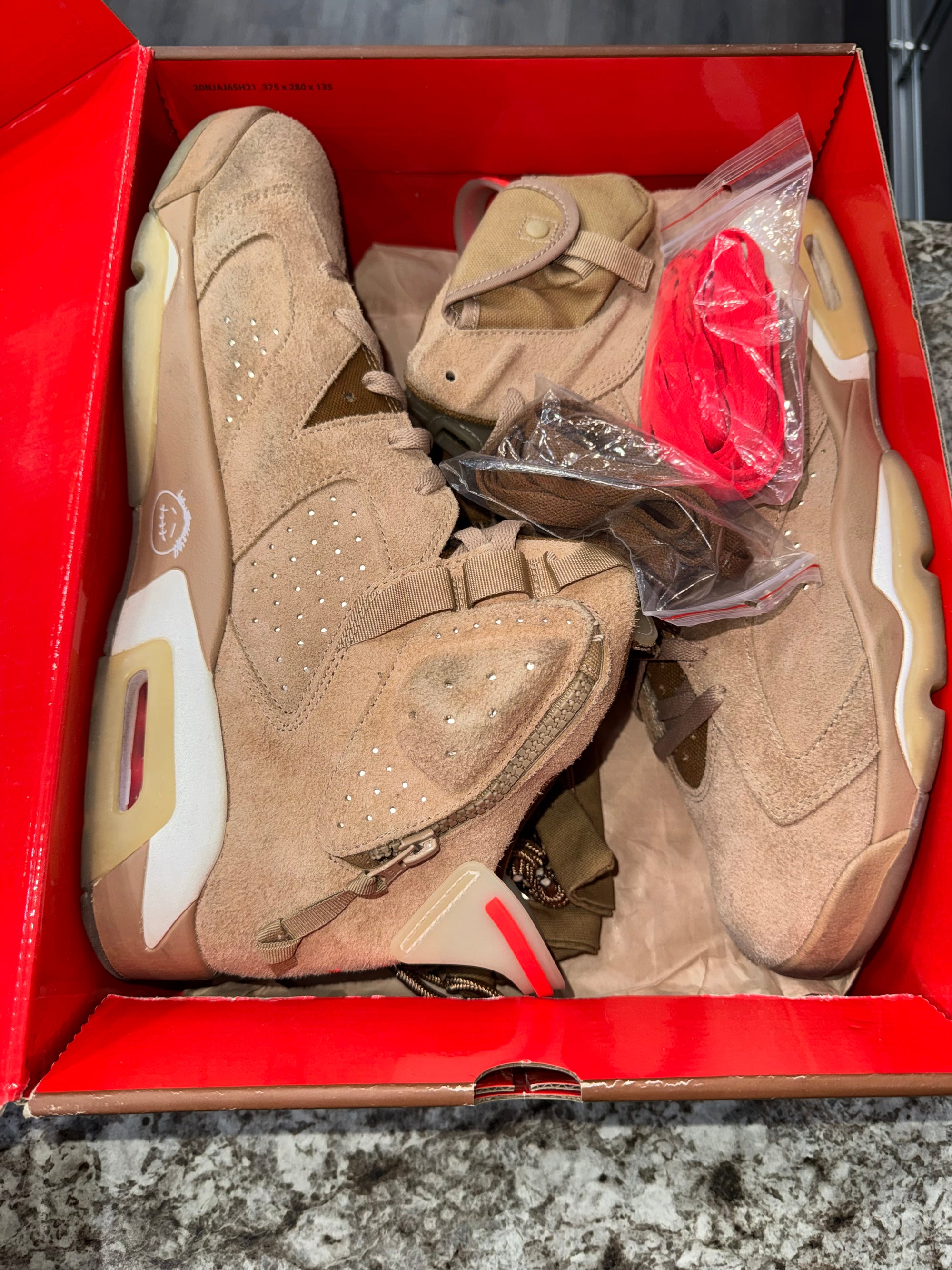Jordan 6 Retro Travis Scott British Khaki