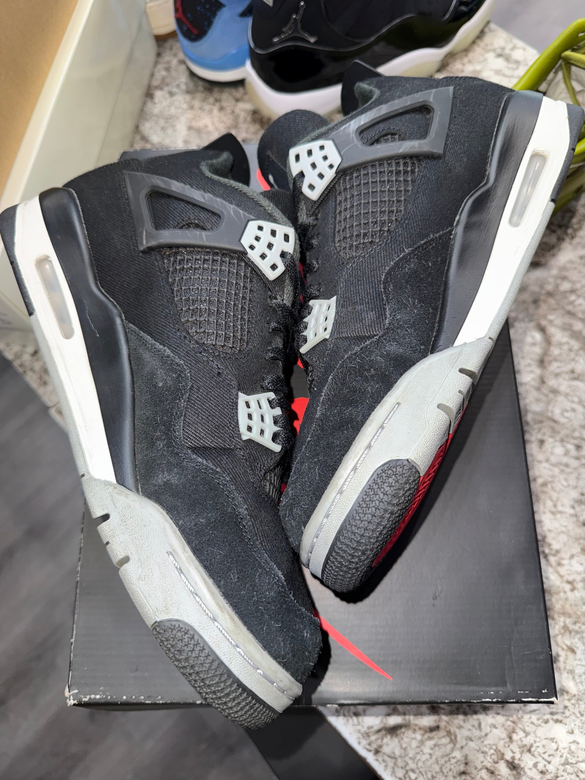 Jordan 4 Retro SE Black Canvas