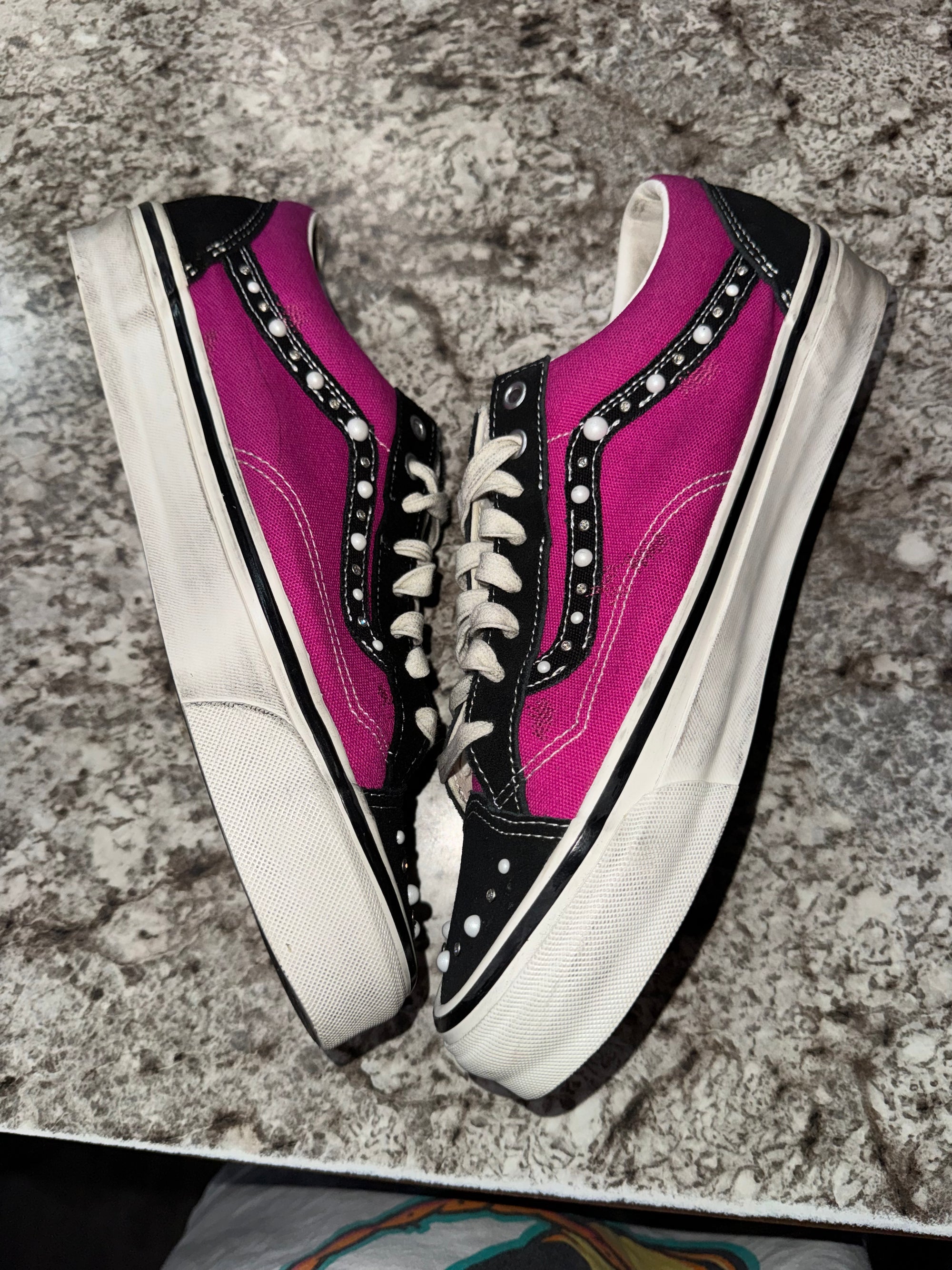 Vans OTW Old Skool 36 Pearlized Pack Pink Black