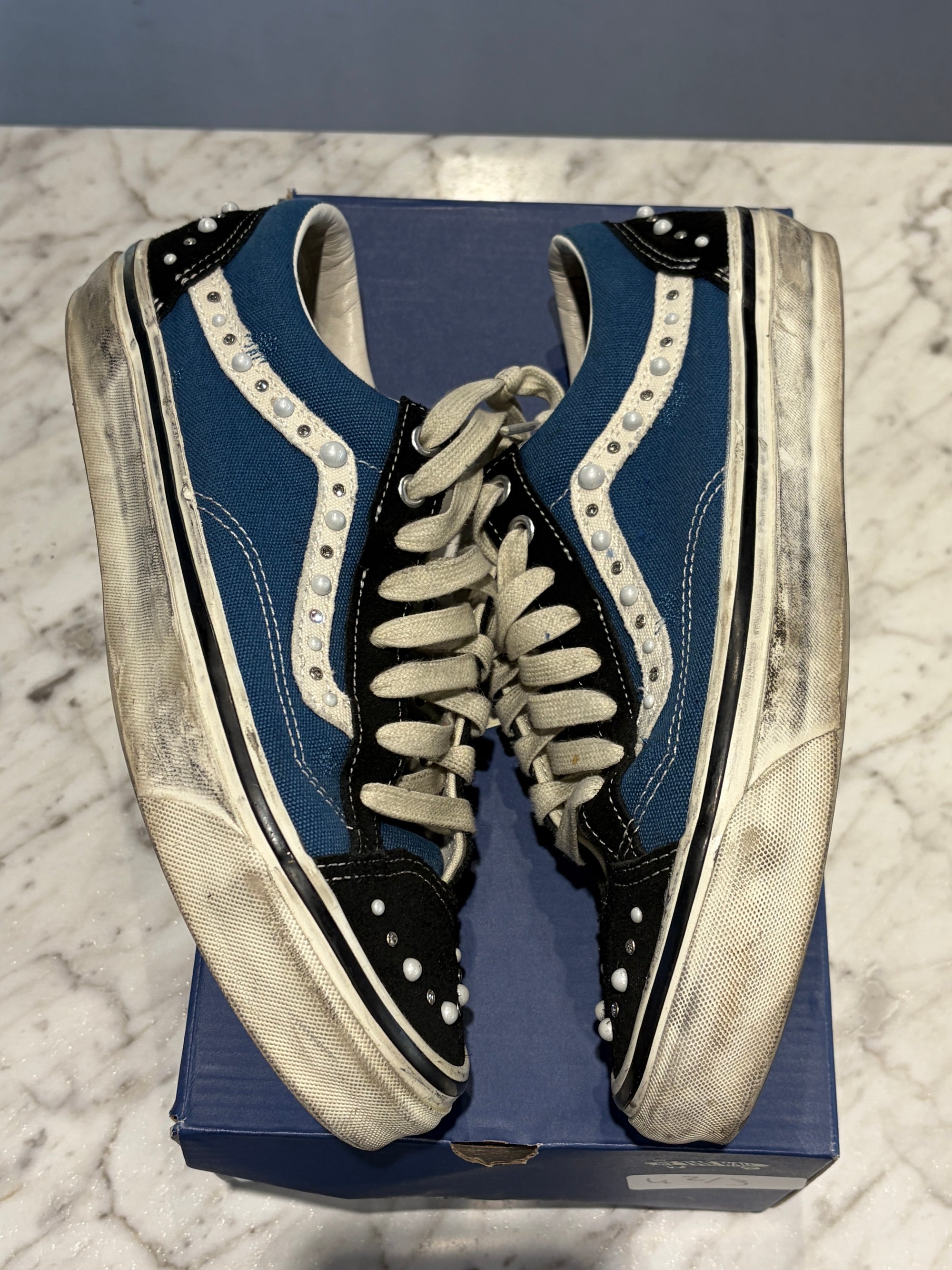 Vans LX Old Skool 36 Pearlized Pack Black Navy