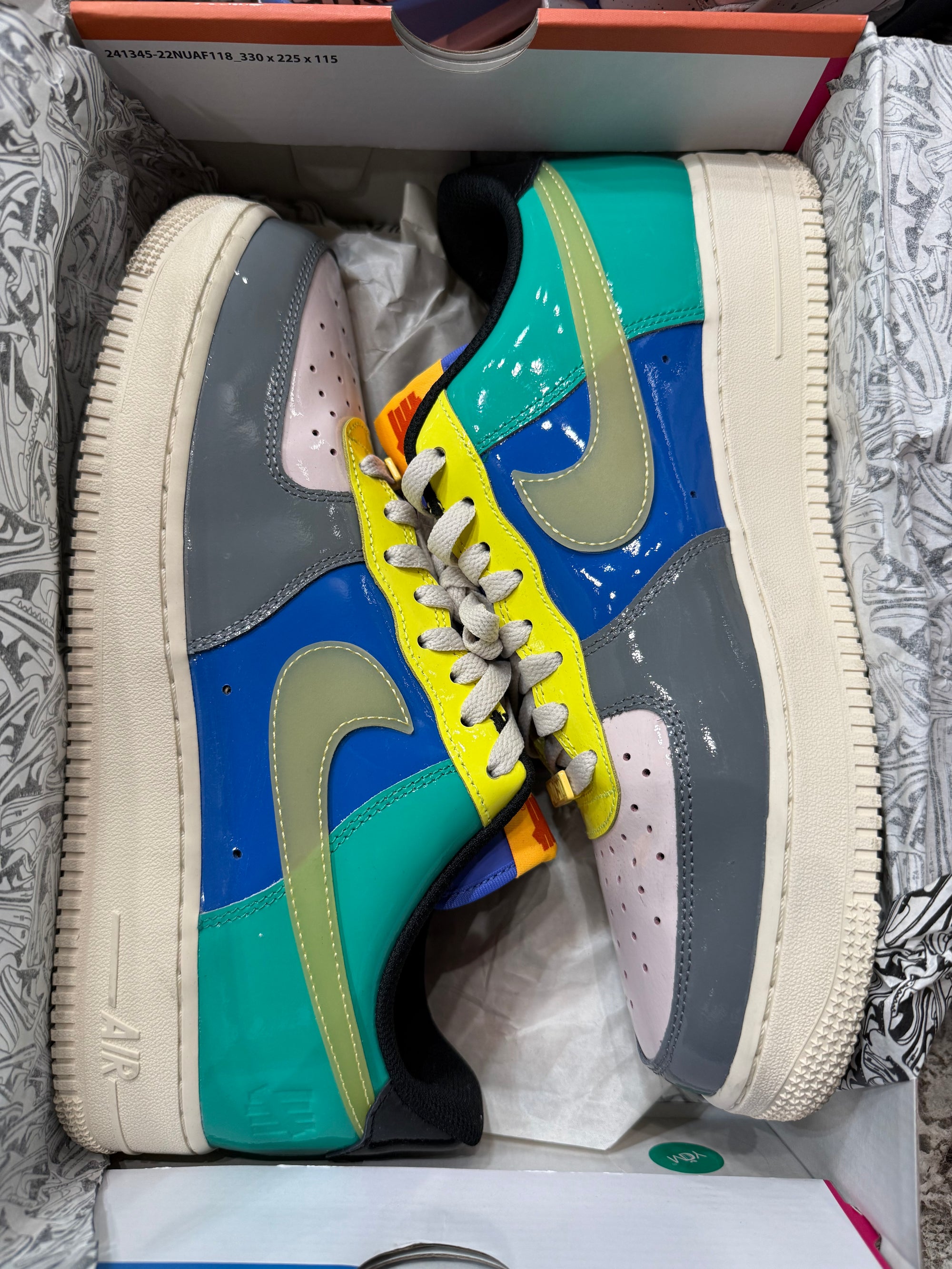 Nike Air Force 1 Low SP Undefeated Multi-Patent Community