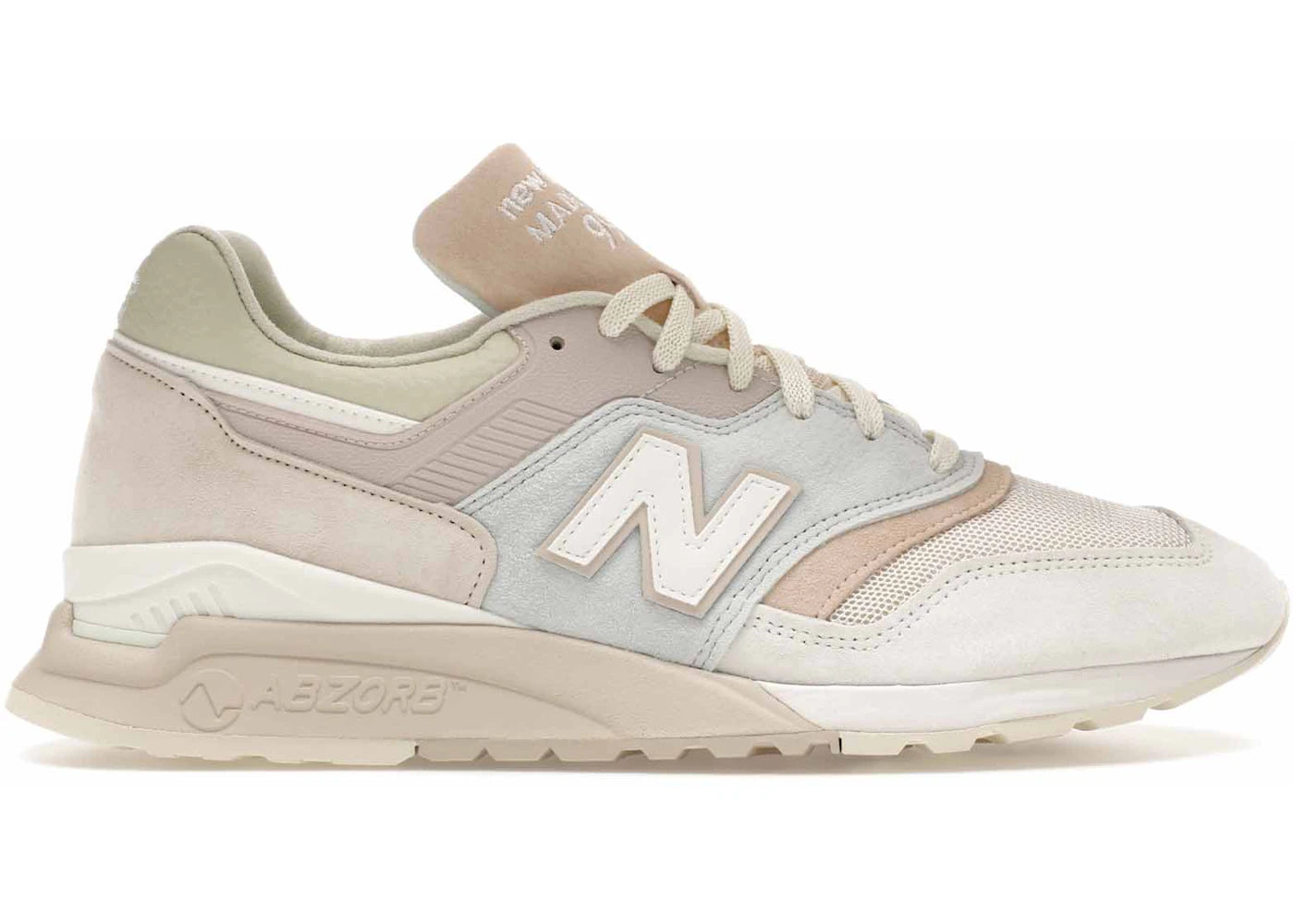 New Balance 997.5 MiUSA Kith Easter White Ice Blue Peach