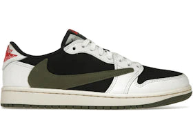 Jordan 1 Retro Low OG SP Travis Scott Olive (Women's)
