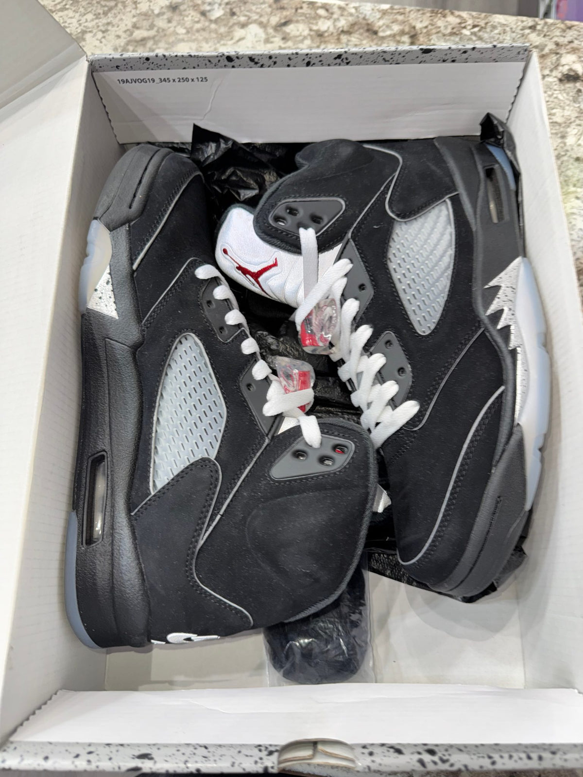 Jordan 5 Retro OG Black Metallic Reimagined