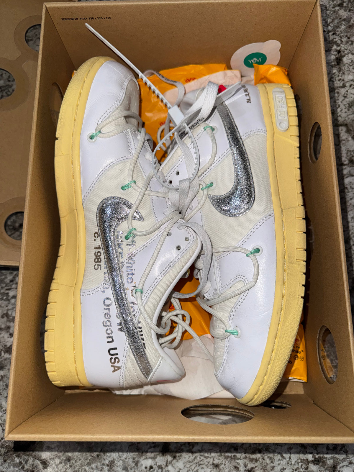 Nike Dunk Low Off-White Lot 1