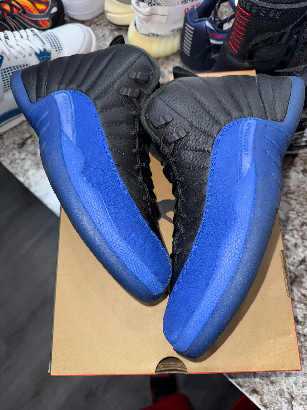Jordan 12 Retro Black Game Royal