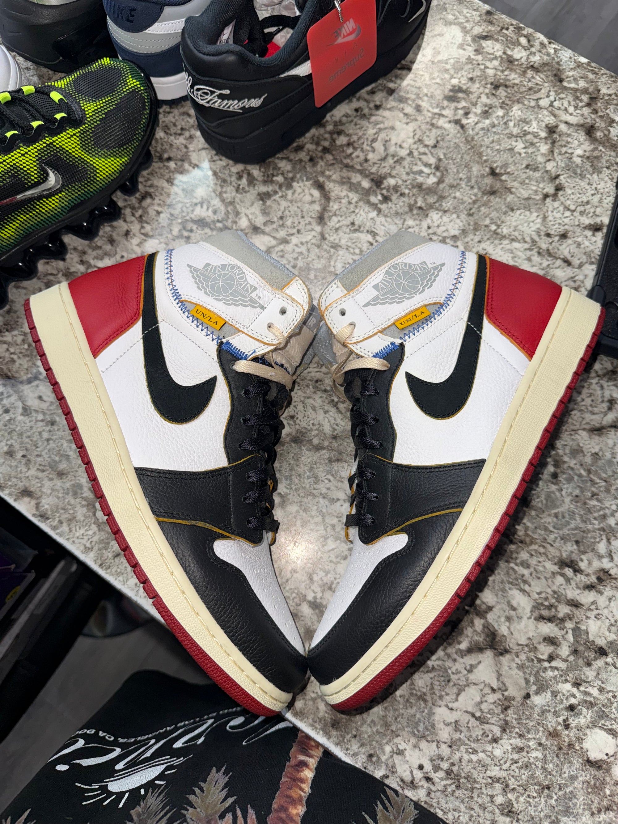 Jordan 1 Retro High Union Los Angeles Black Toe
