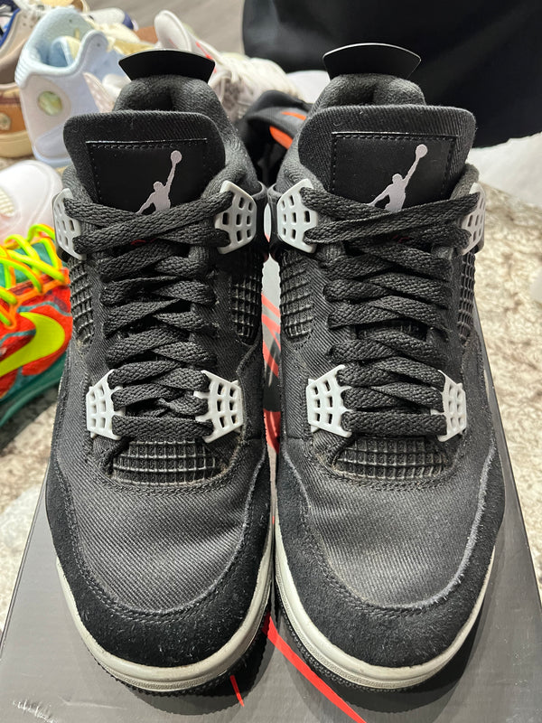 Jordan 4 Retro SE Black Canvas
