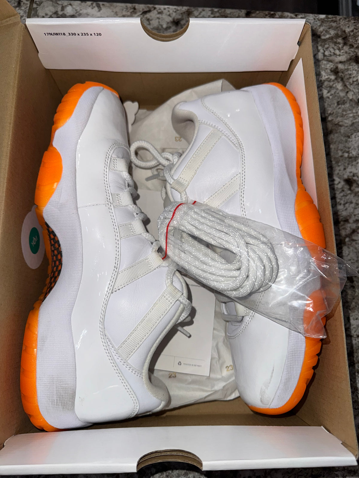 Jordan 11 Retro Low Citrus (2021) (Women's)