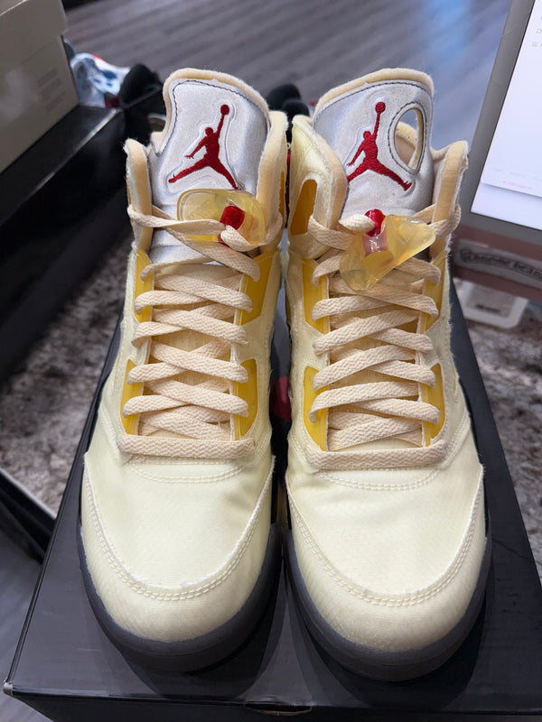 Jordan 5 Retro Off-White Sail