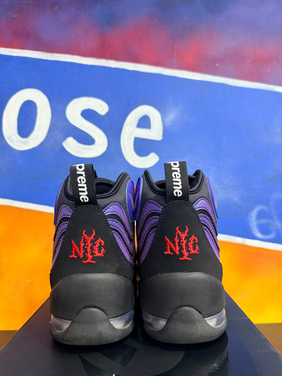 Nike Air Bakin SP Supreme Black Gradient