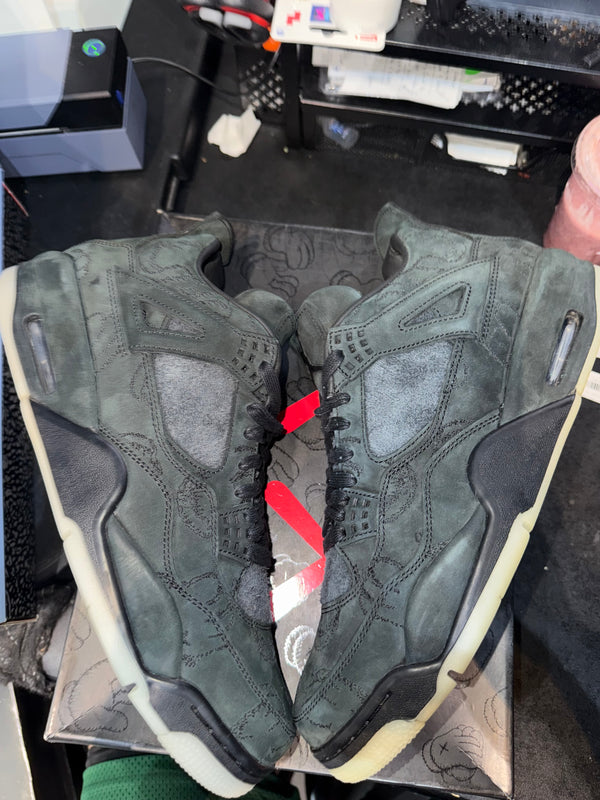 Jordan 4 Retro Kaws Black