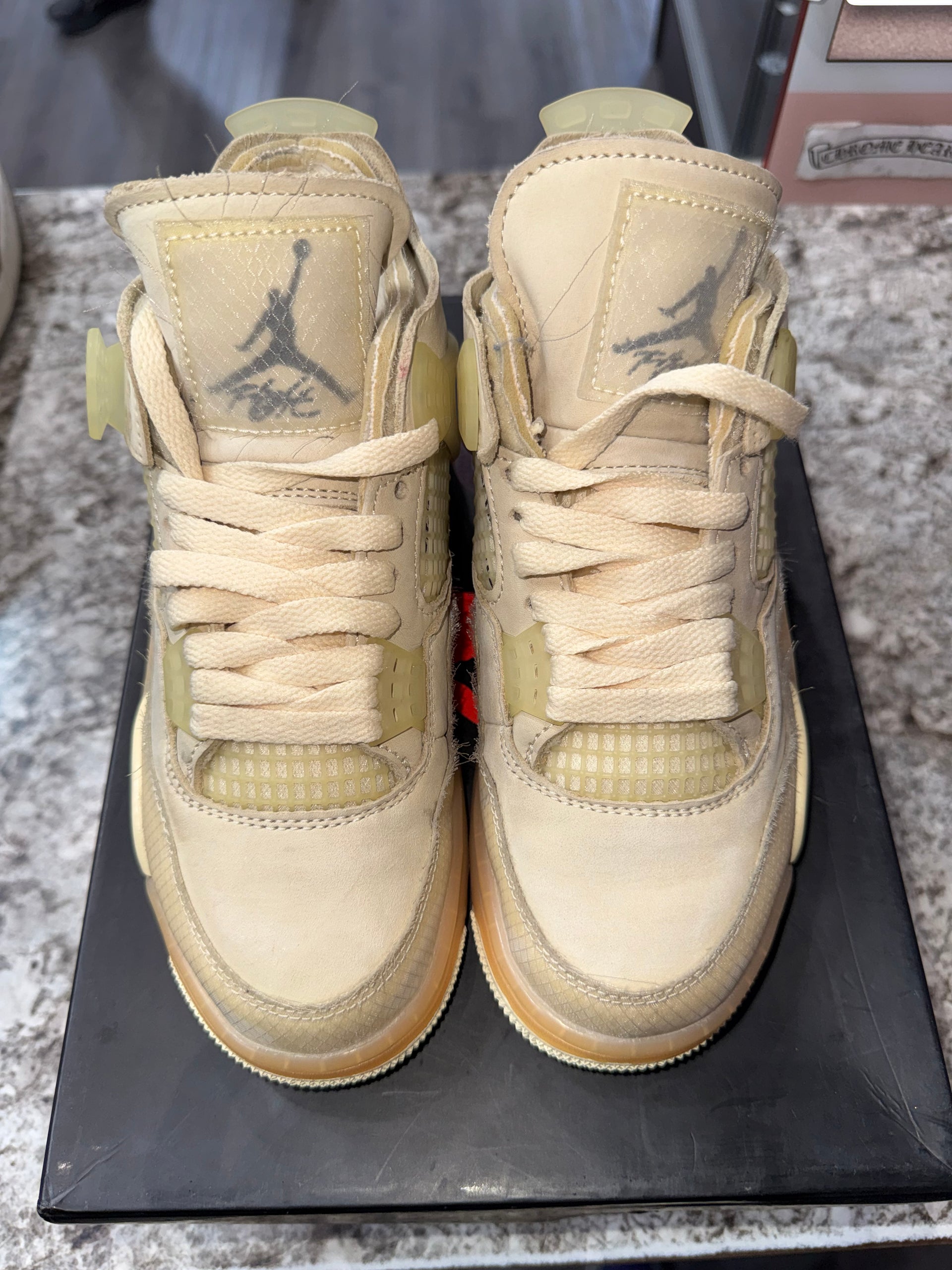 Jordan 4 Retro Off-White Sail (Women's)