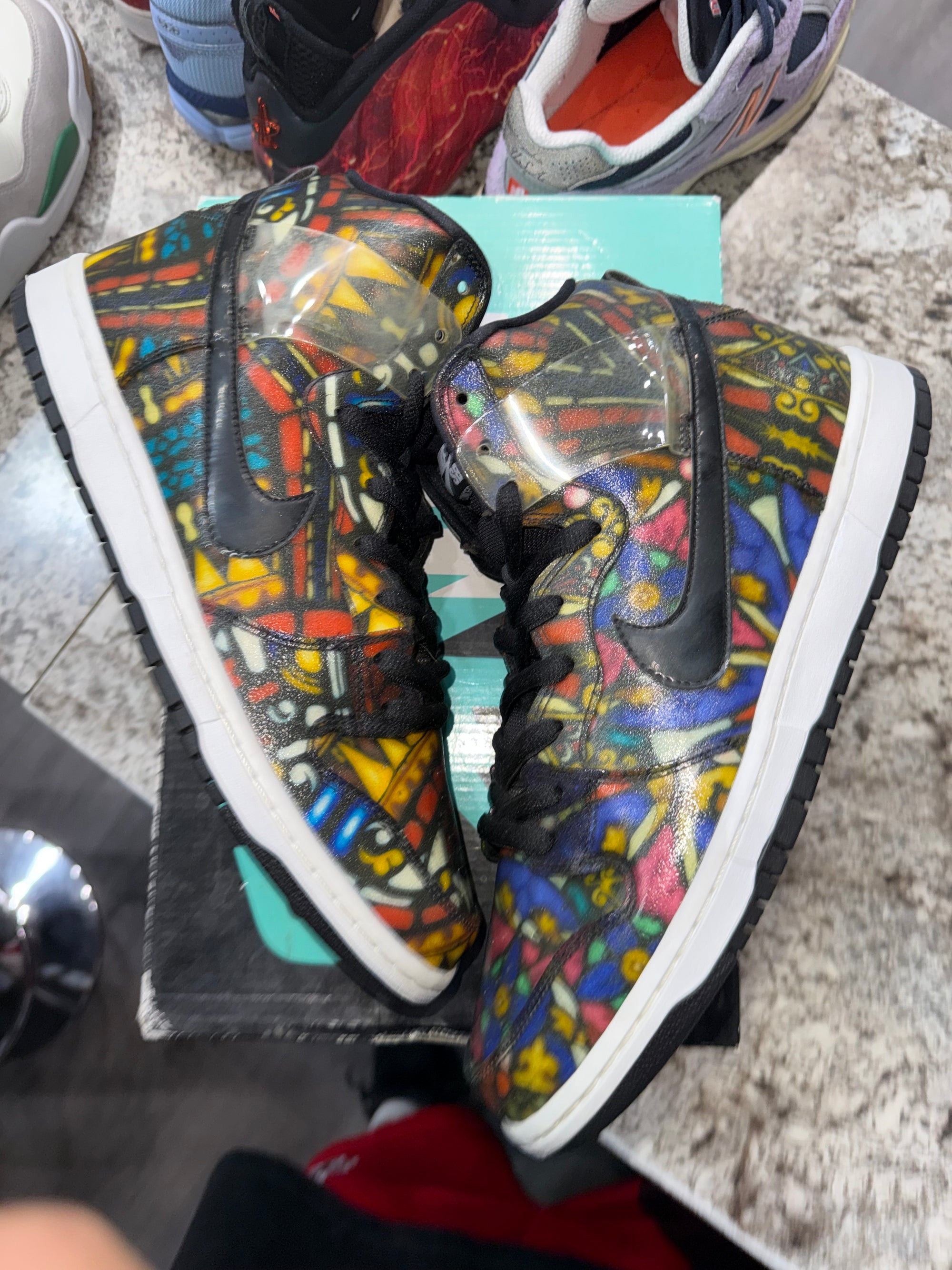 Nike SB Dunk High Concepts Stained Glass