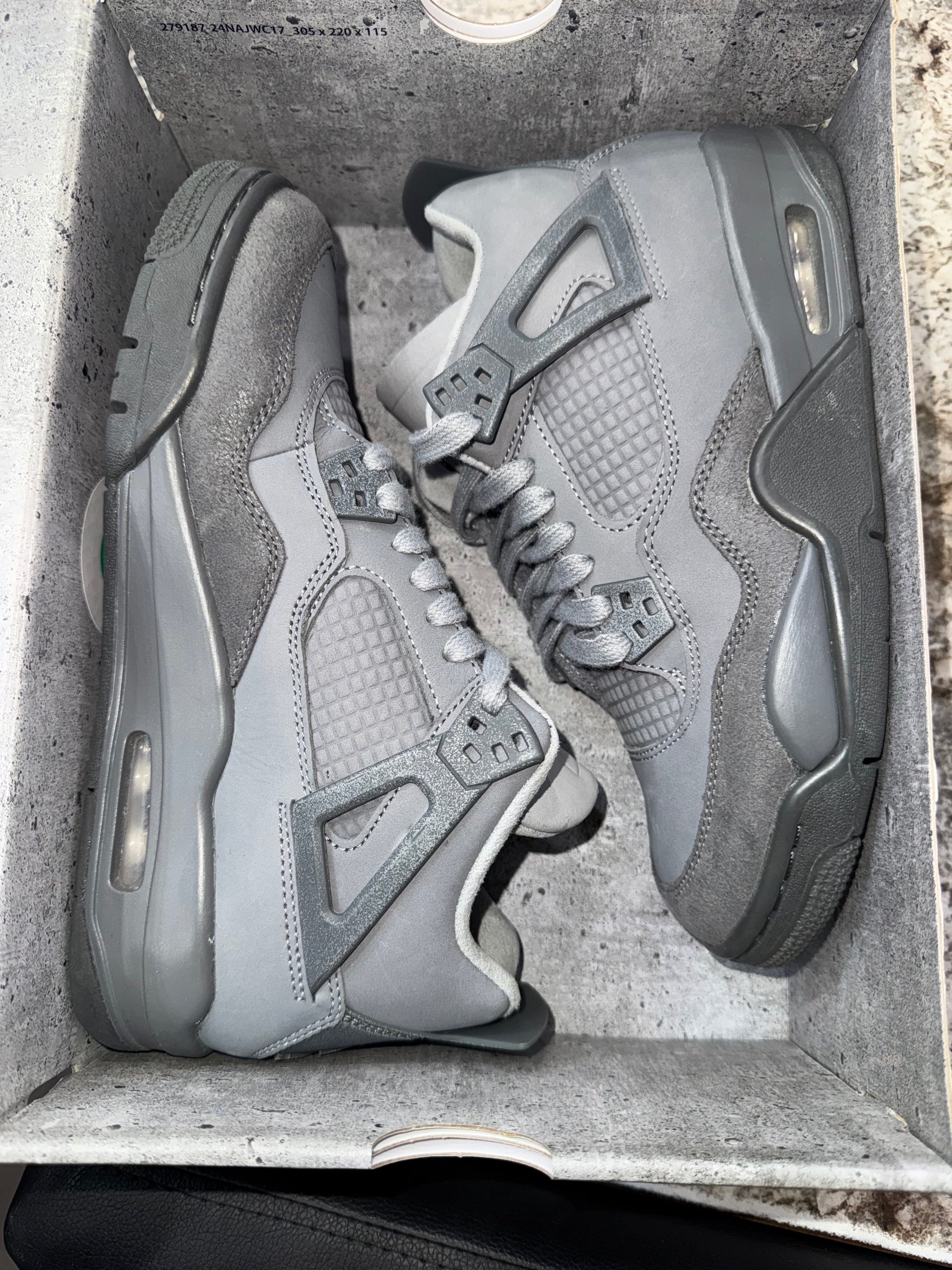 Jordan 4 Retro SE Paris Olympics Wet Cement (GS)