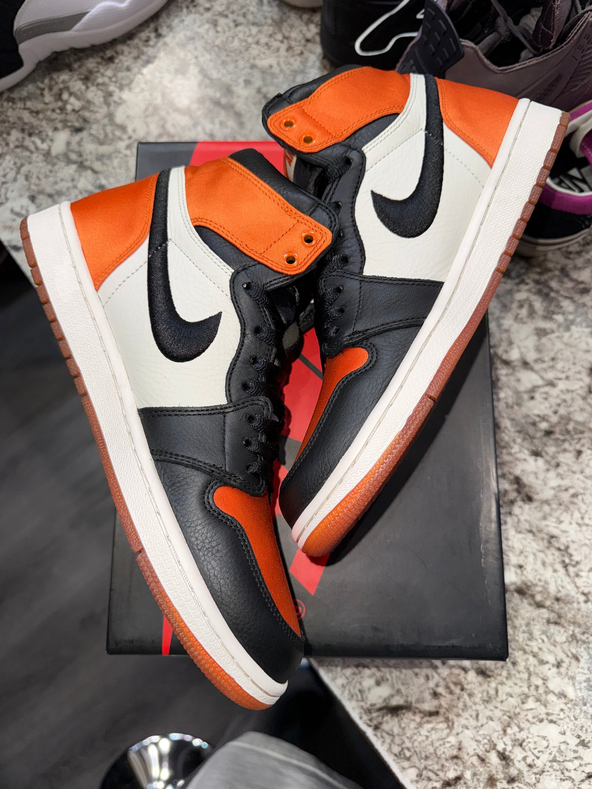 Jordan 1 Retro High OG Satin Shattered Backboard (Women's)