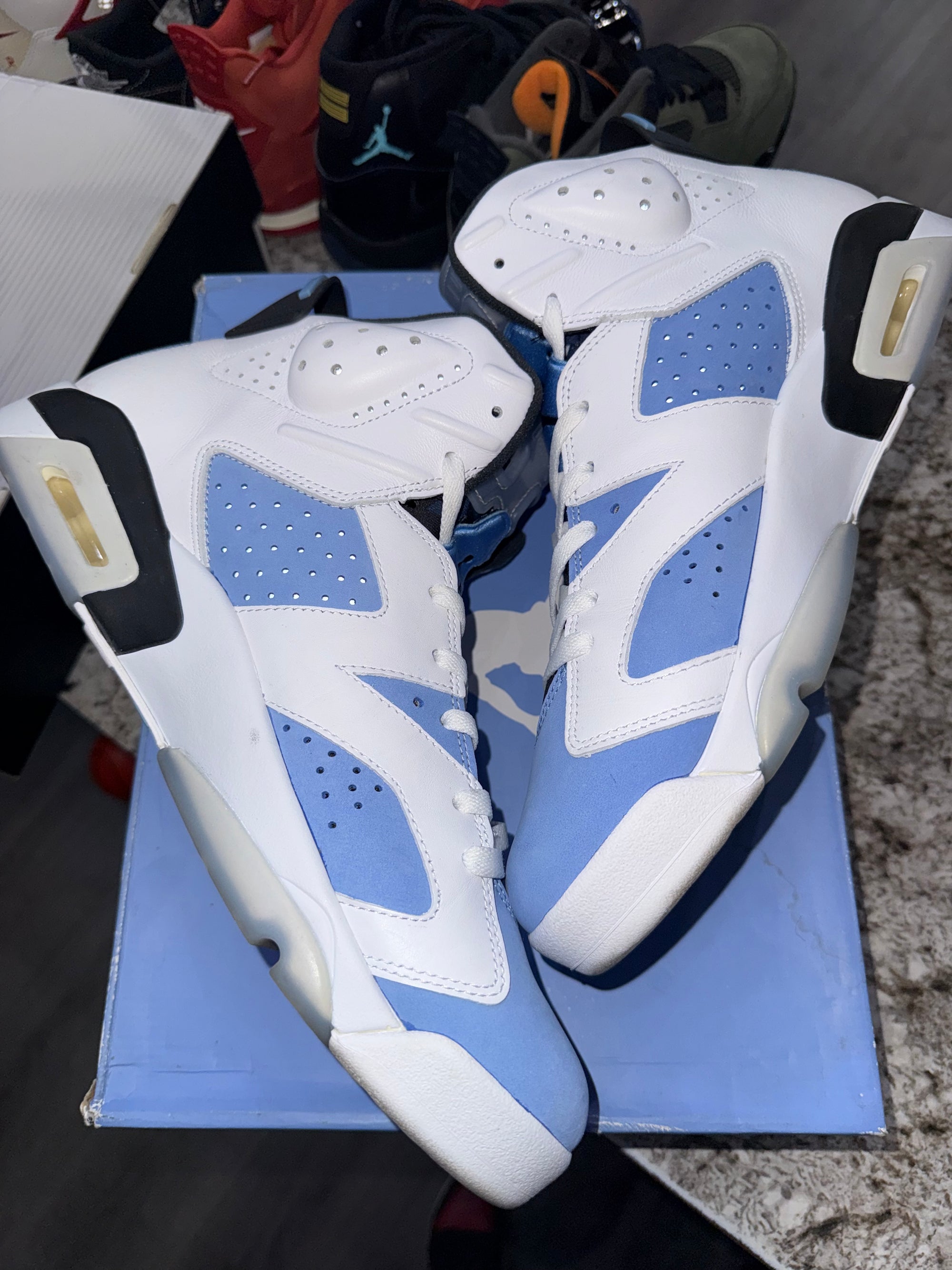 Jordan 6 Retro UNC White