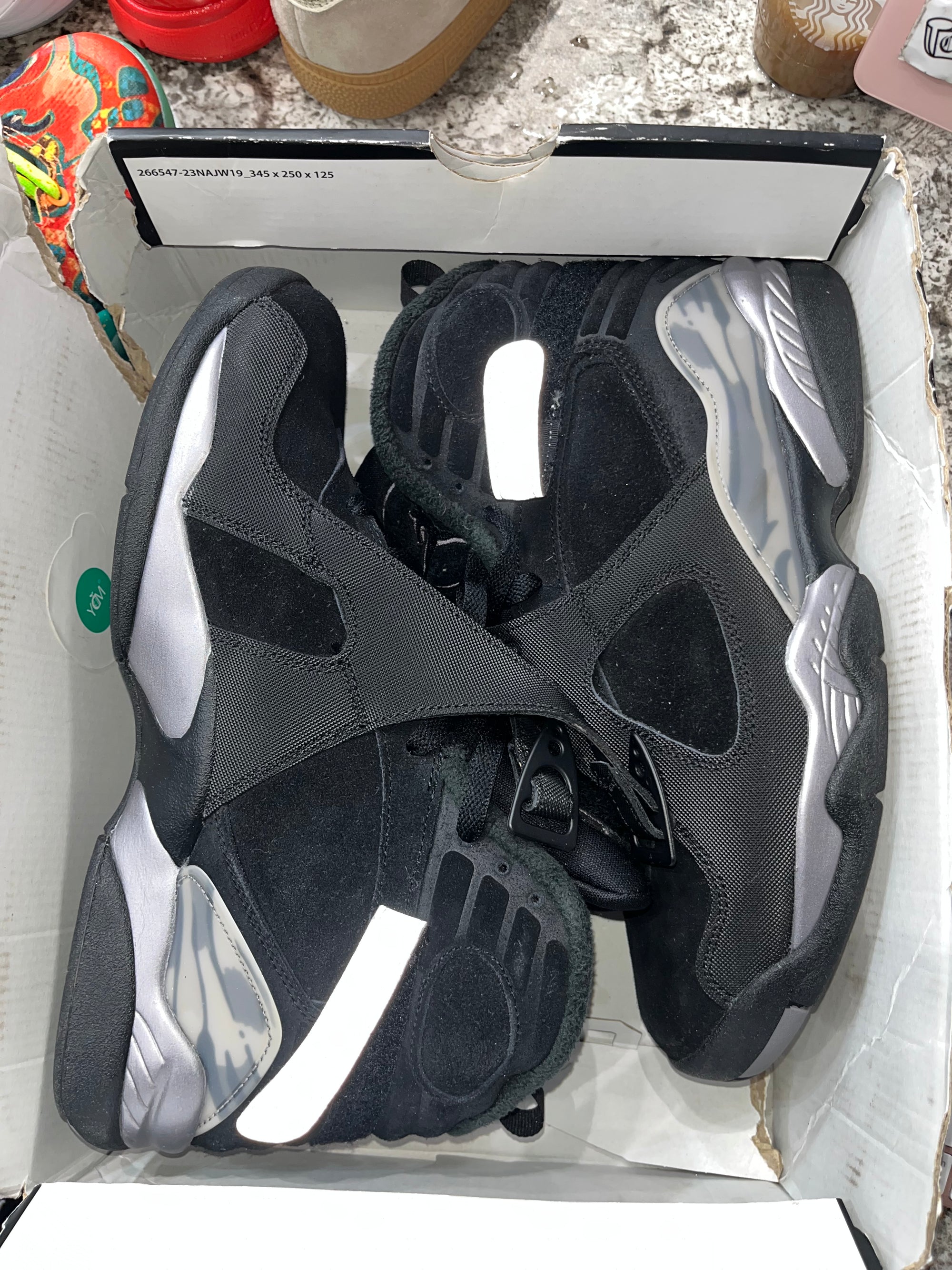 Jordan 8 Retro Winterized Gunsmoke (DAMAGED BOX)