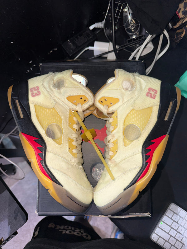 Jordan 5 Retro Off-White Sail (DAMAGED BOX)