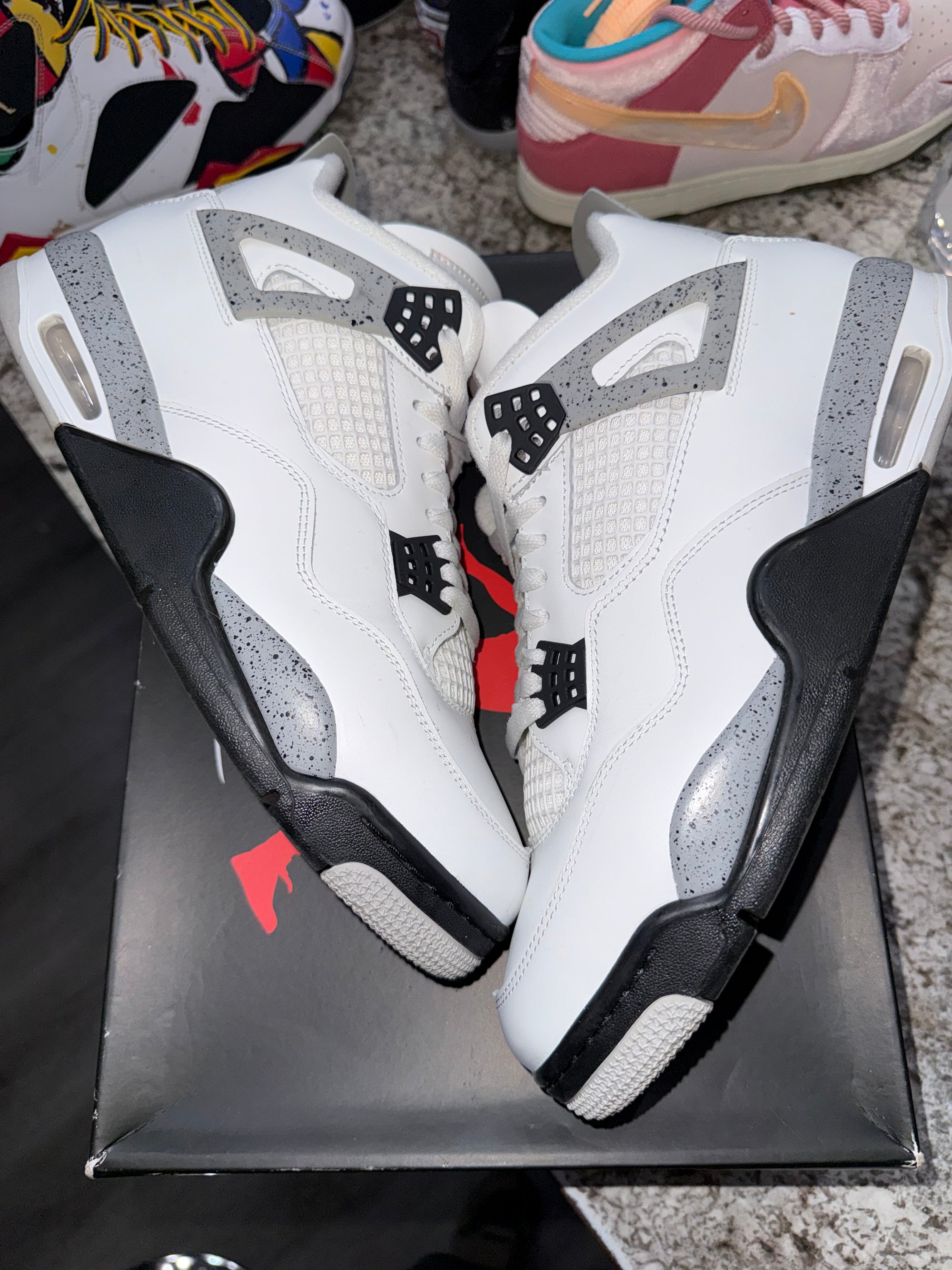 Jordan 4 Retro White Cement (2025)