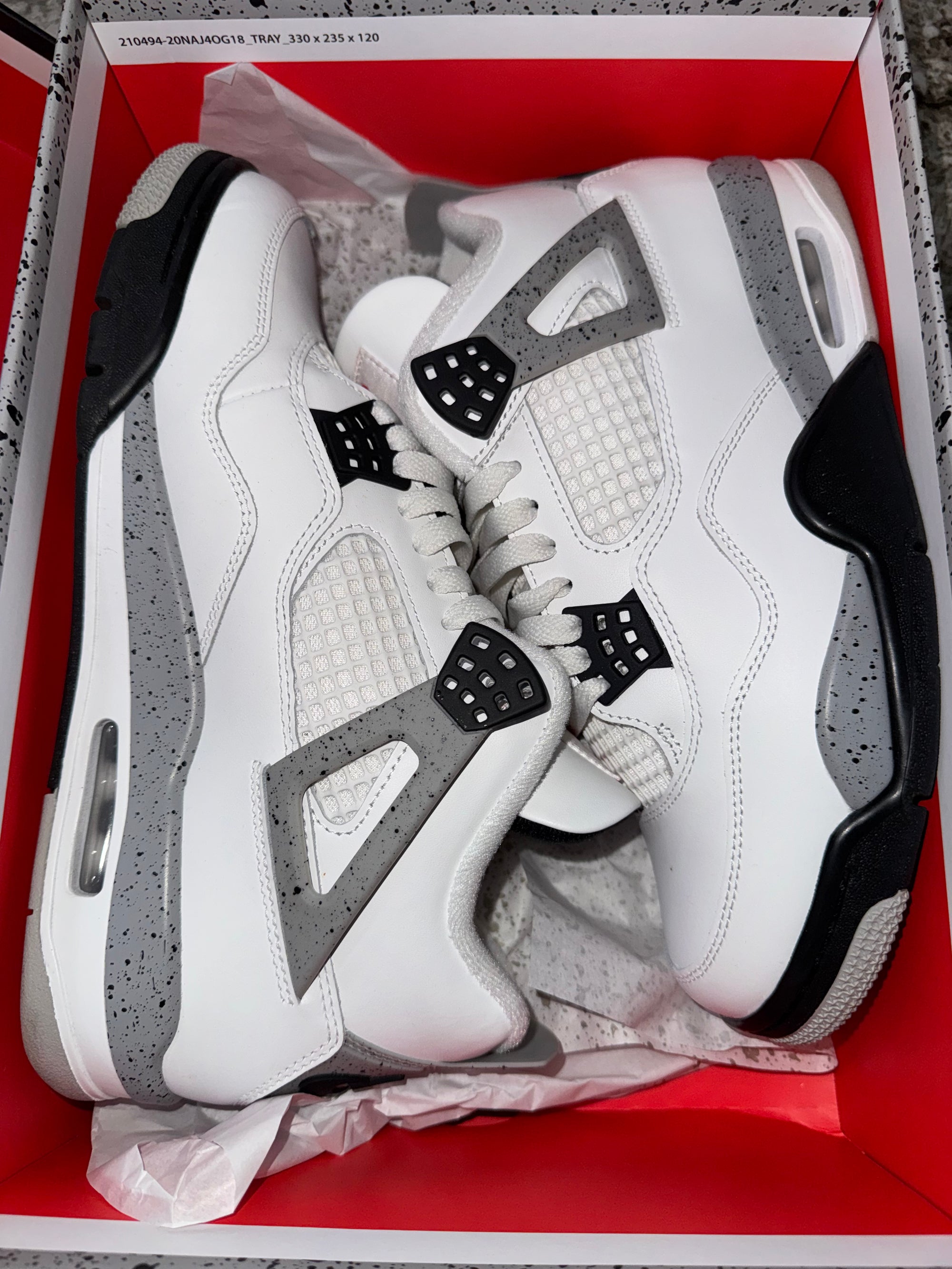 Jordan 4 Retro White Cement (2025)