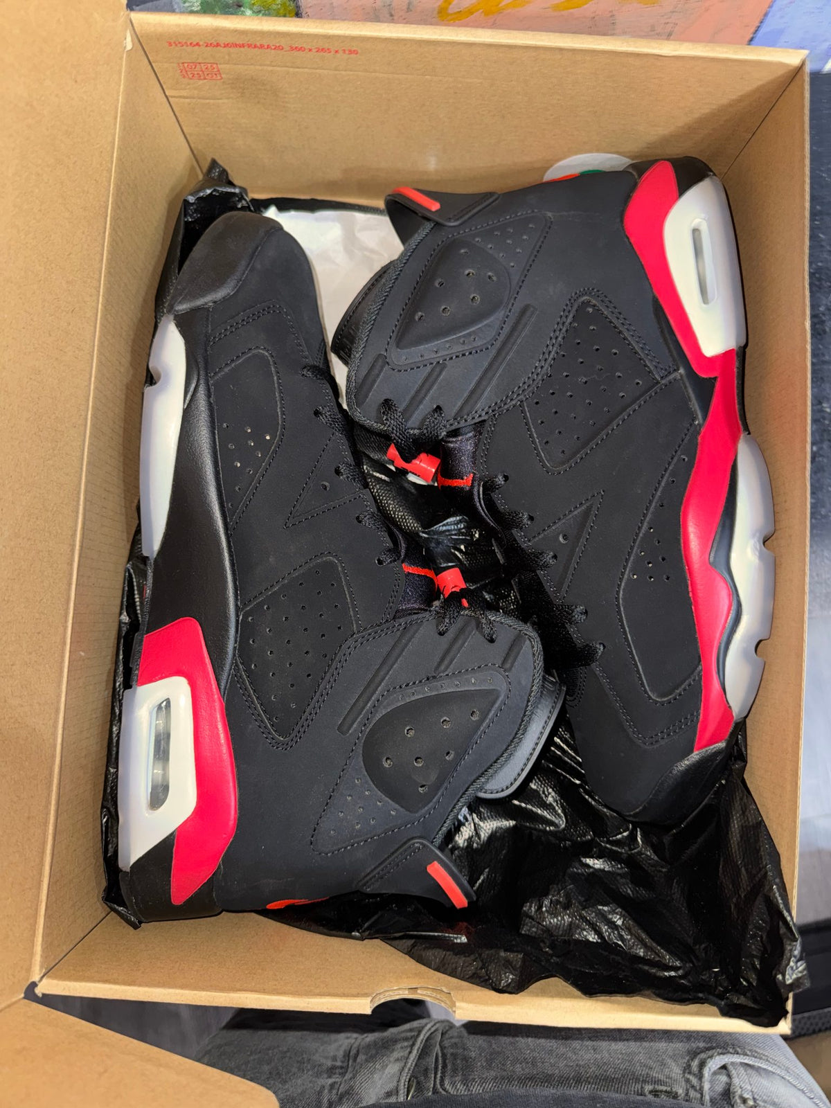 Jordan 6 Retro Infrared Salesman