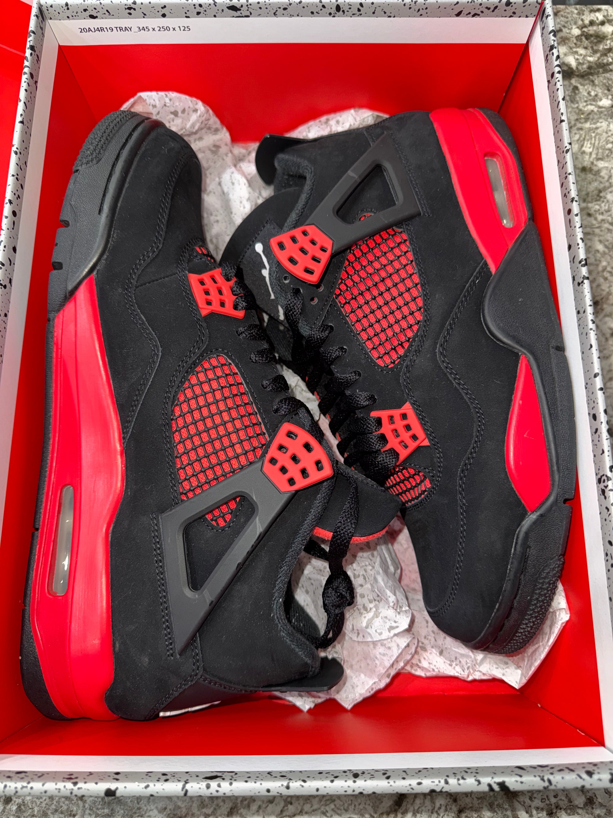 Jordan 4 Retro Red Thunder