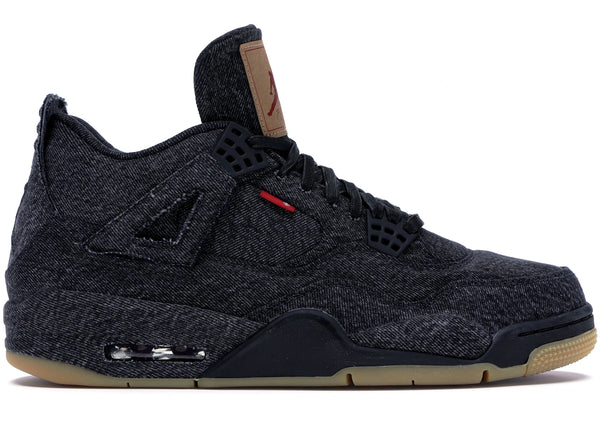 Jordan 4 Retro Levi's Black (Blank Tag)
