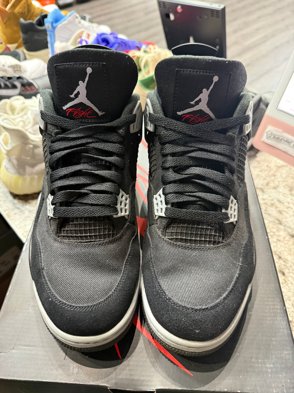 Jordan 4 Retro SE Black Canvas