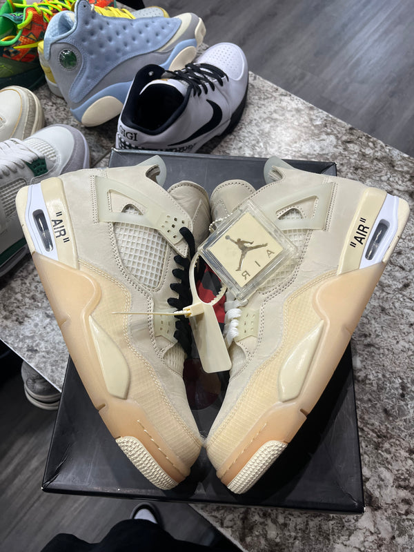 Jordan 4 Retro Off-White Sail (Women's)
