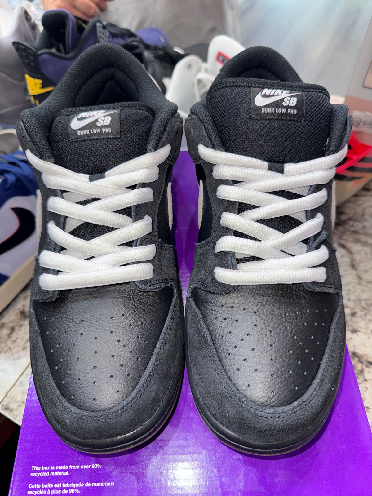 Nike Dunk Low Pro SB Black White Gum