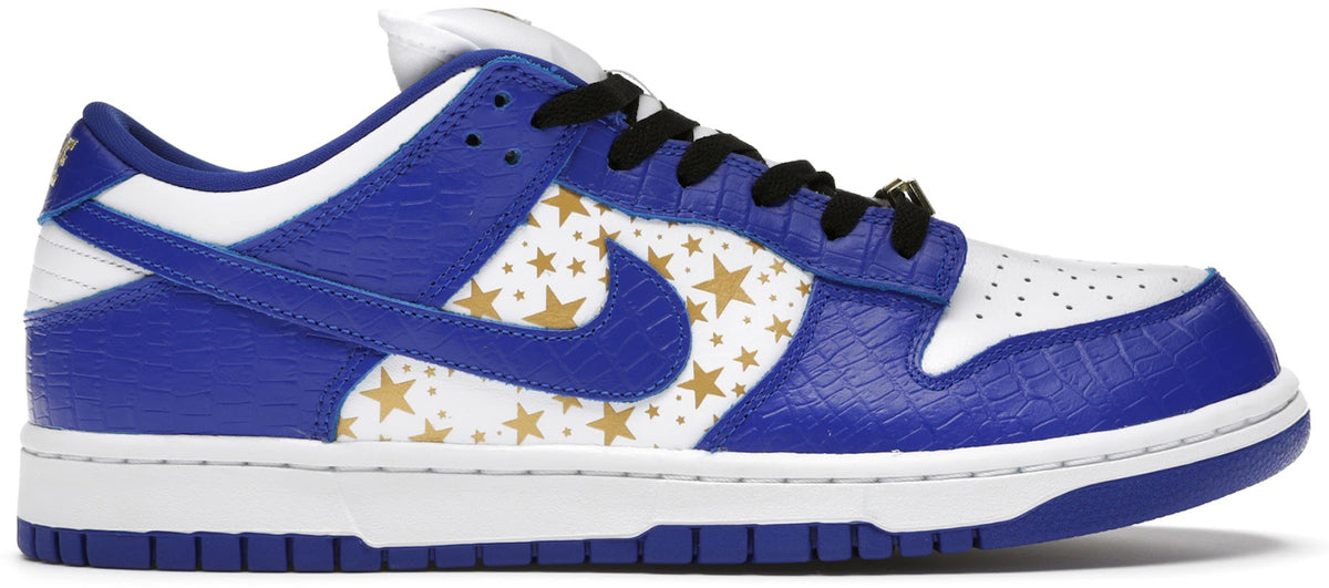 Nike SB Dunk Low Supreme Stars Hyper Royal (2021)