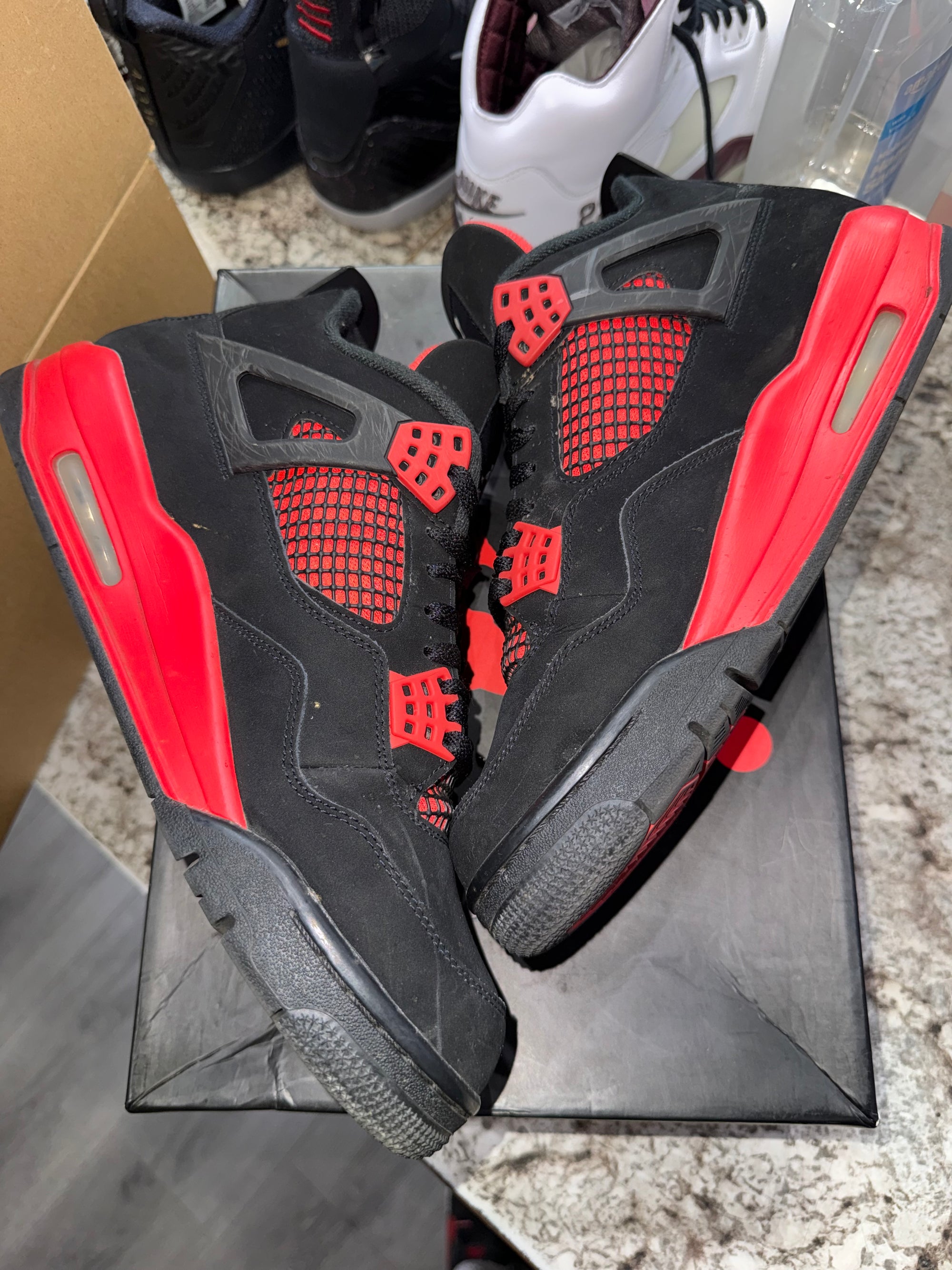 Jordan 4 Retro Red Thunder