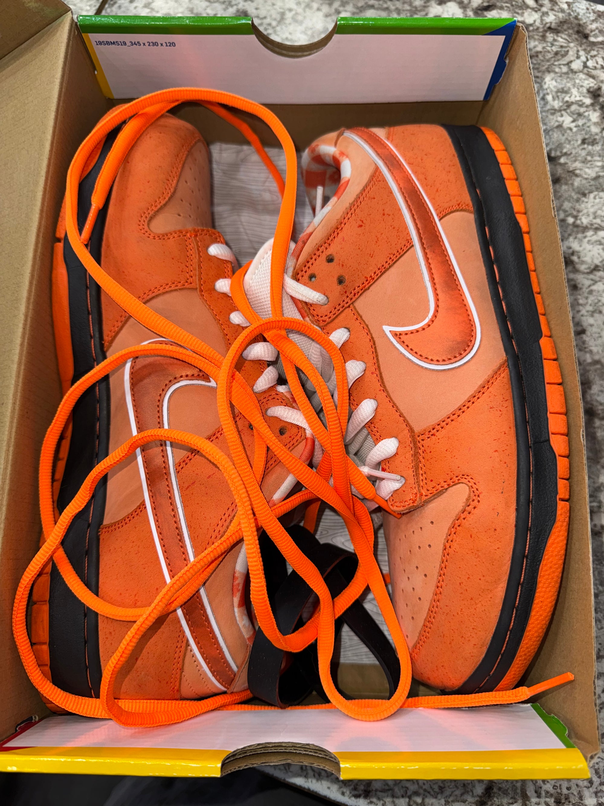 Nike SB Dunk Low Concepts Orange Lobster