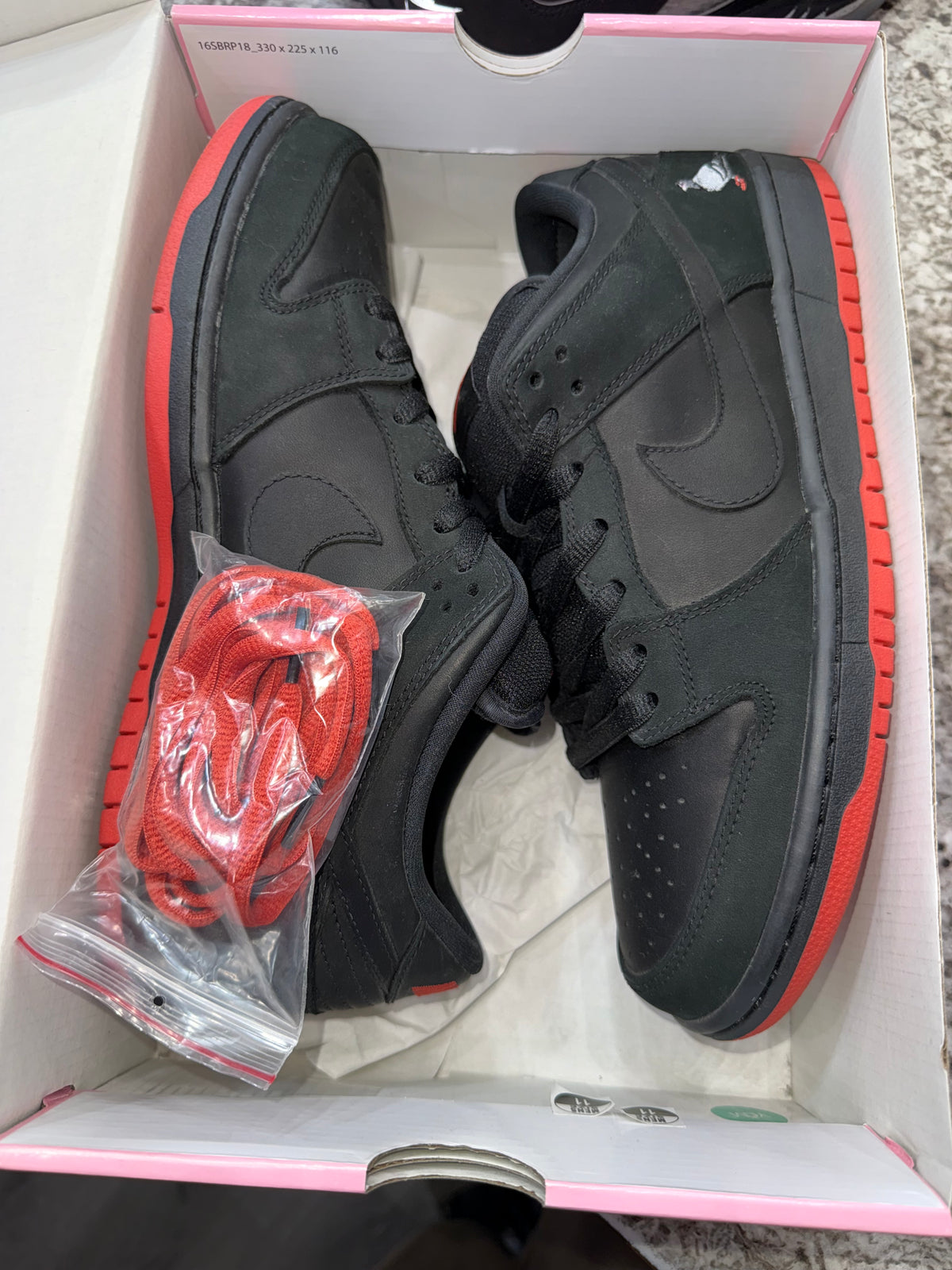 Nike SB Dunk Low Black Pigeon