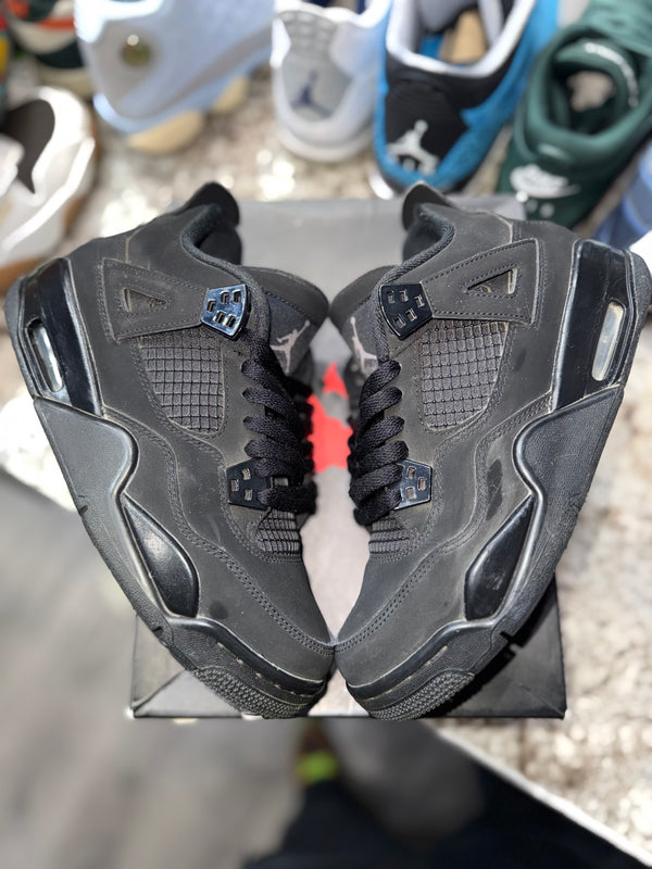 Jordan 4 Retro Black Cat (2020) (GS) (DAMAGED BOX TOP)