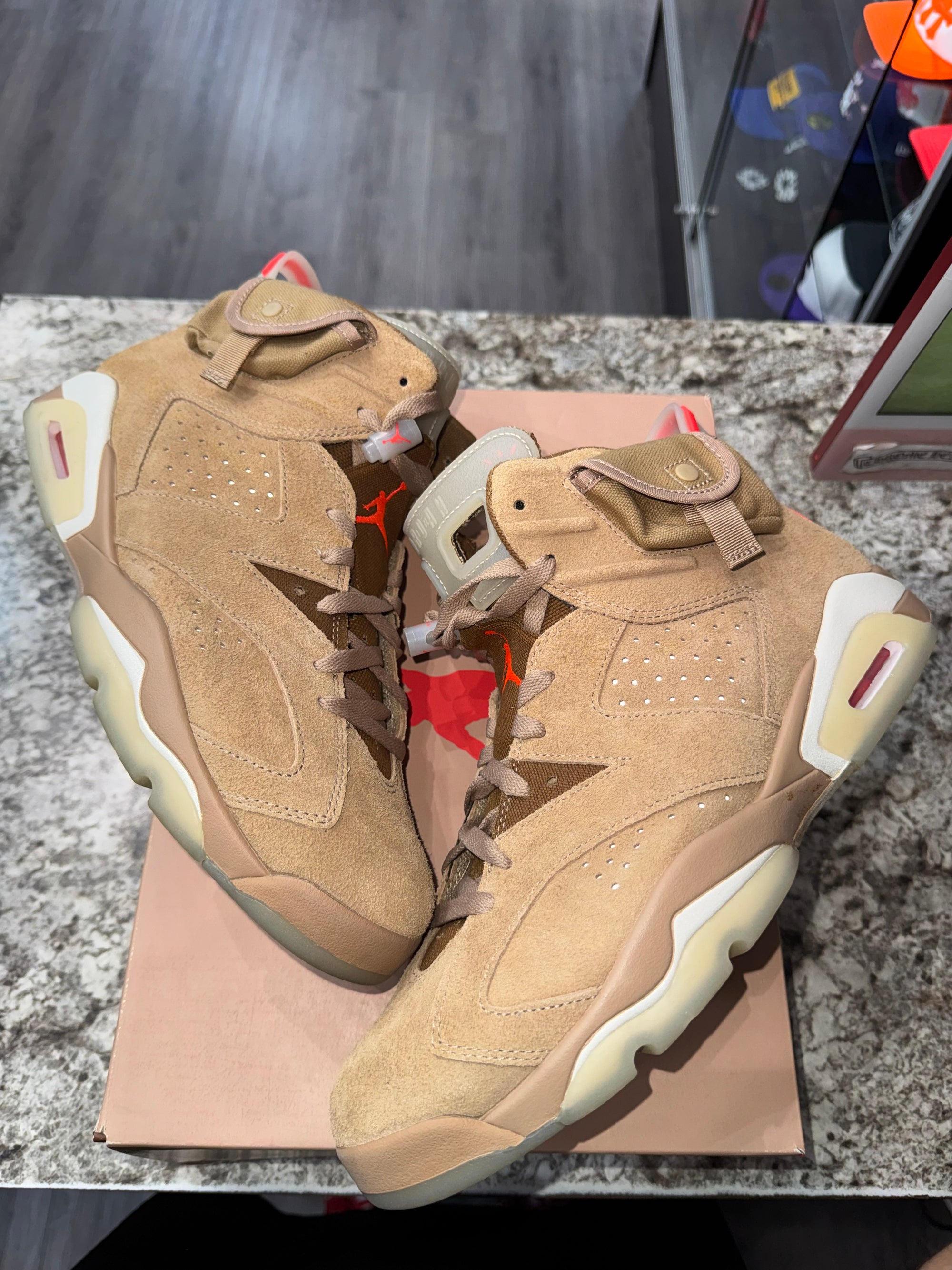 Jordan 6 Retro Travis Scott British Khaki
