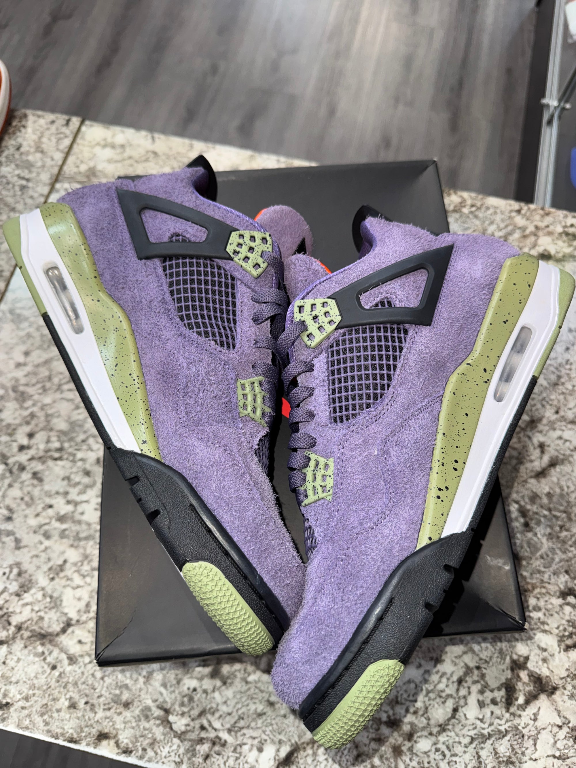 Jordan 4 Retro Canyon Purple (Women's)
