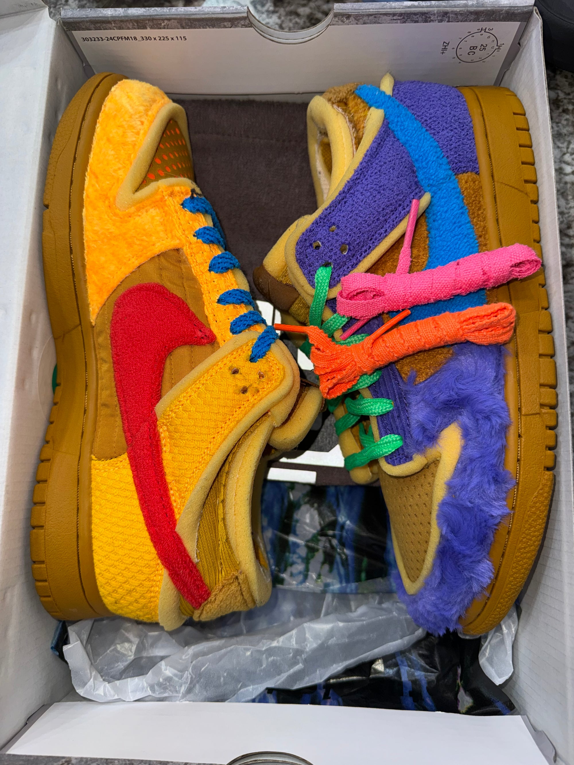 Nike Dunk Low Cactus Plant Flea Market Swamp Sponge Psychic Purple